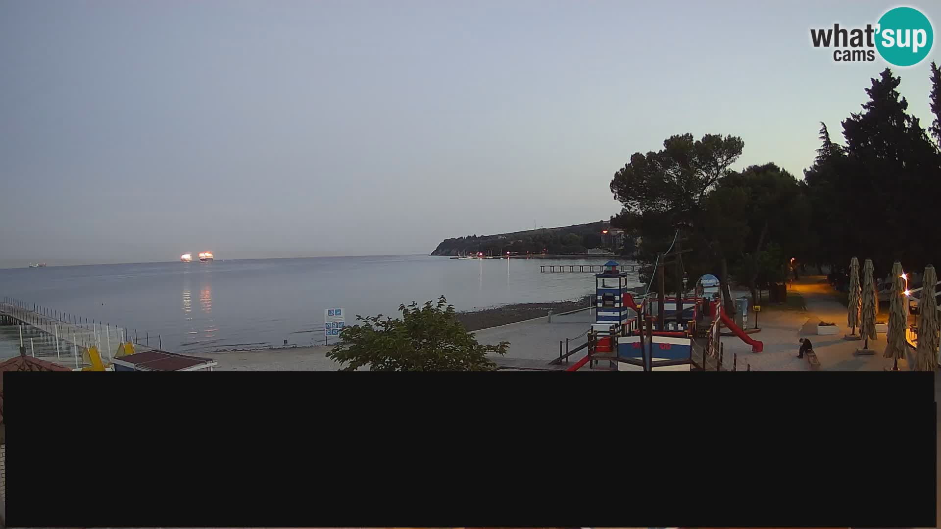 Webcam en direct Ankaran – Adria Ankaran Hotel & Resort – Slovénie