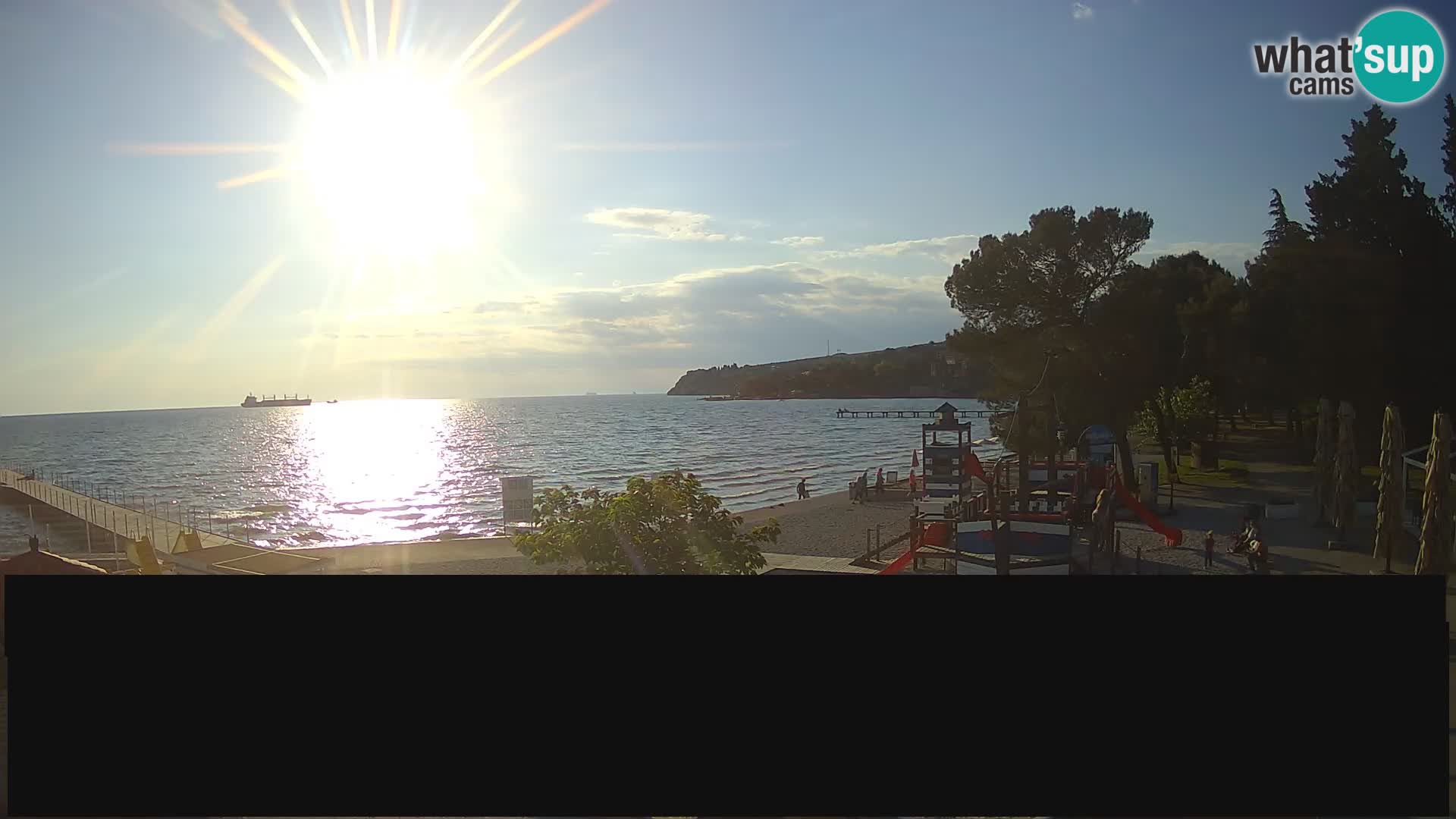 Live webcam Ankaran – Adria Ankaran Hotel & Resort – Slovenia