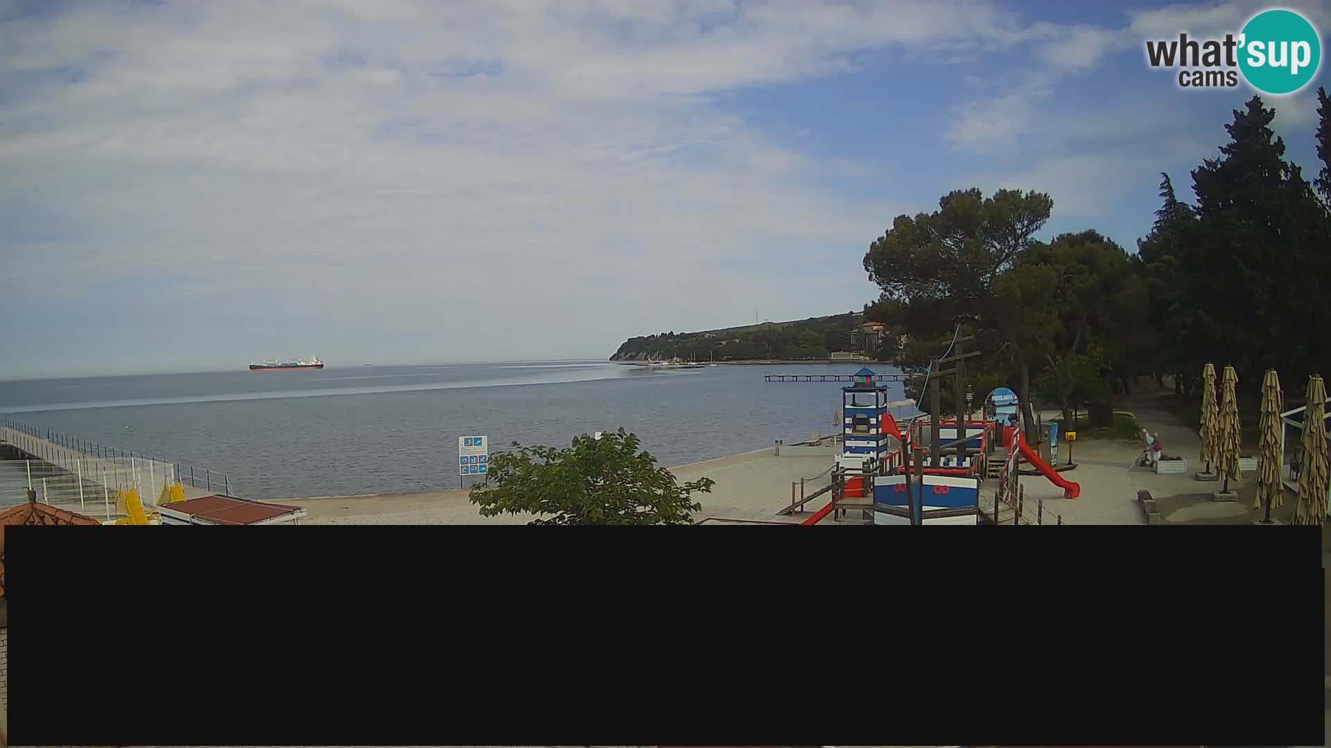 Cámara web en vivo Ankaran – Adria Ankaran Hotel & Resort – Eslovenia