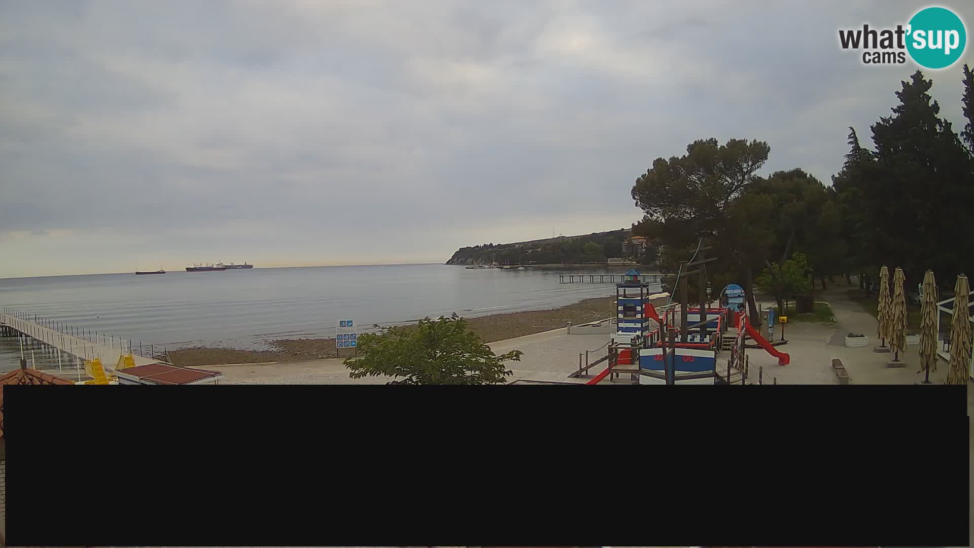 Cámara web en vivo Ankaran – Adria Ankaran Hotel & Resort – Eslovenia