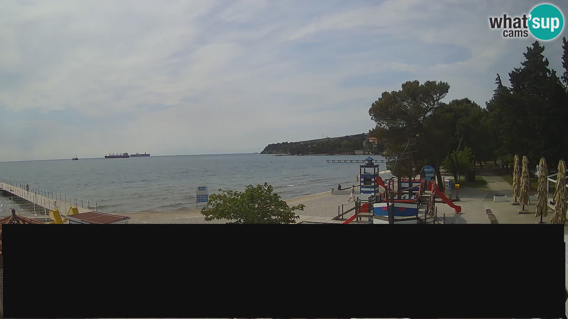 Live webcam Ankaran – Adria Ankaran Hotel & Resort – Slovenia