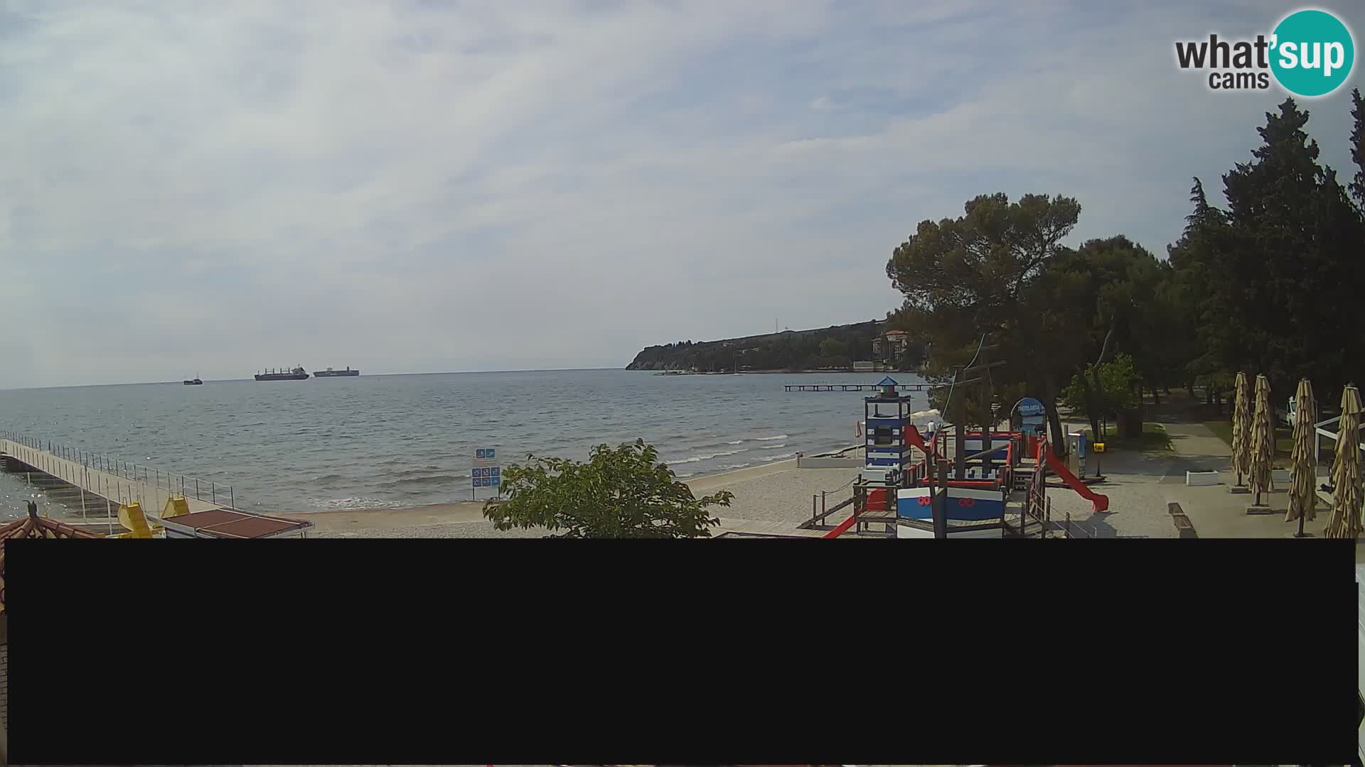 Live webcam Ankaran – Adria Ankaran Hotel & Resort – Slovenia