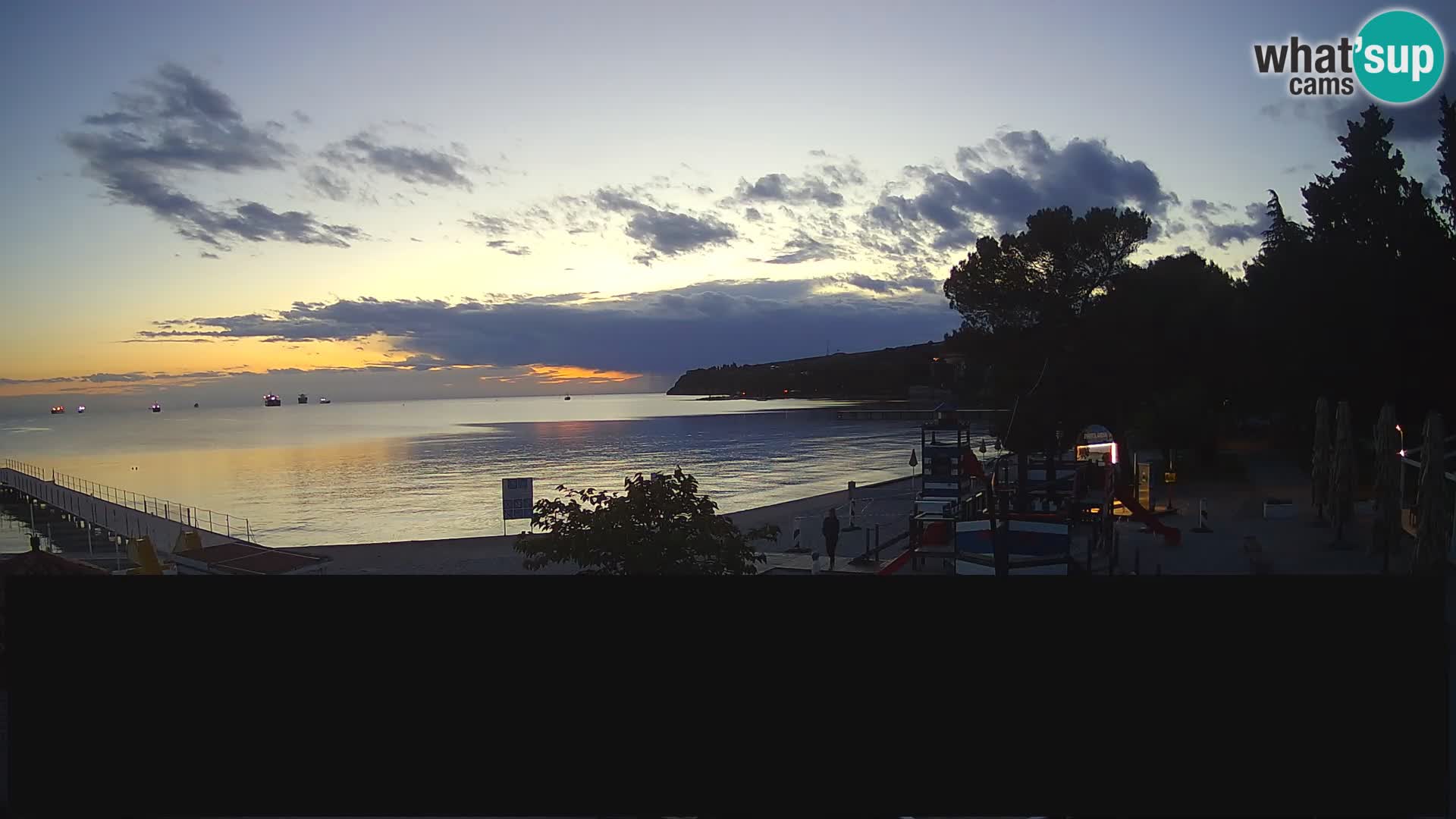 Live webcam Ankaran – Adria Ankaran Hotel & Resort – Slovenia