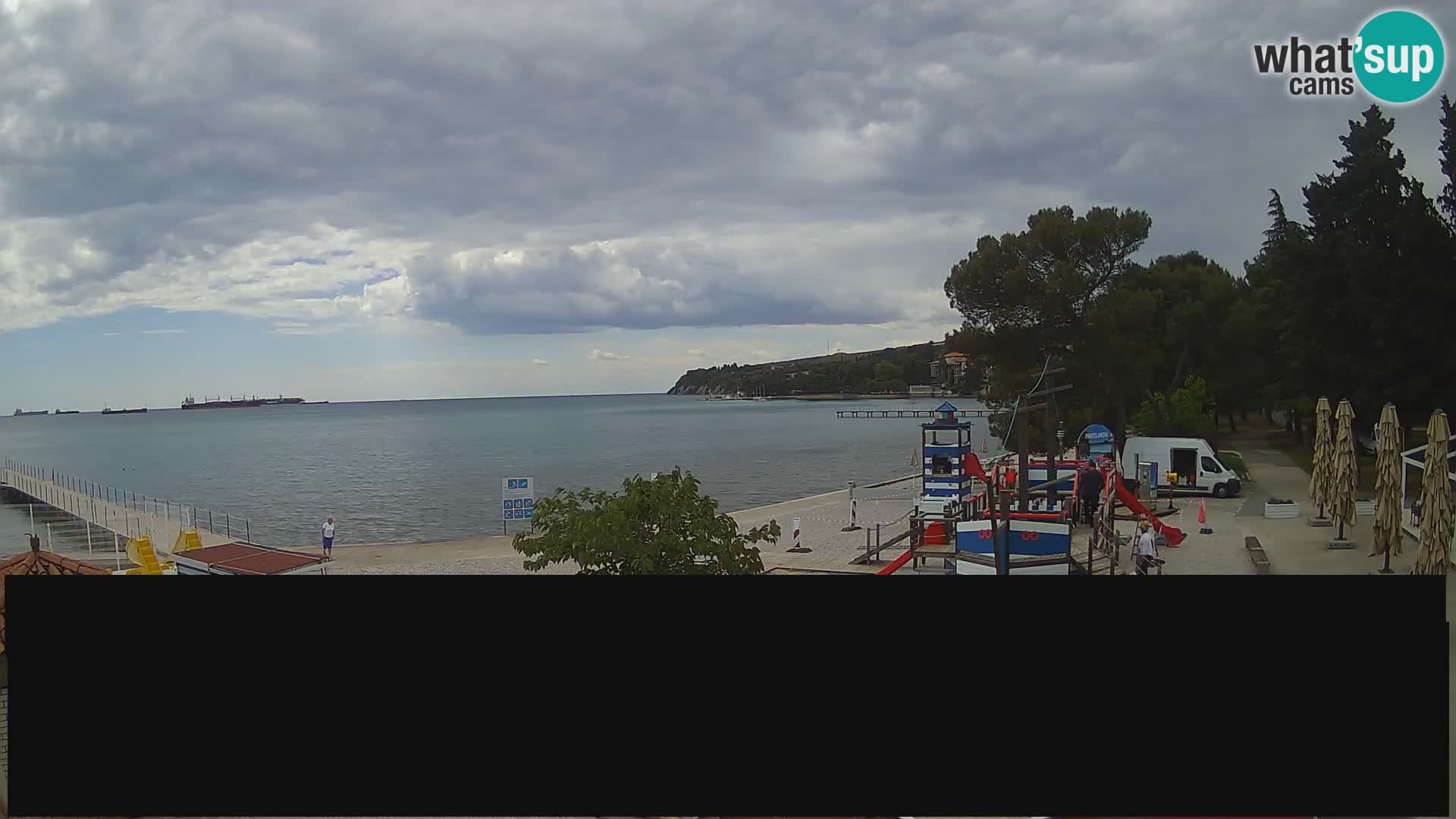 Live webcam Ankaran – Adria Ankaran Hotel & Resort – Slovenia