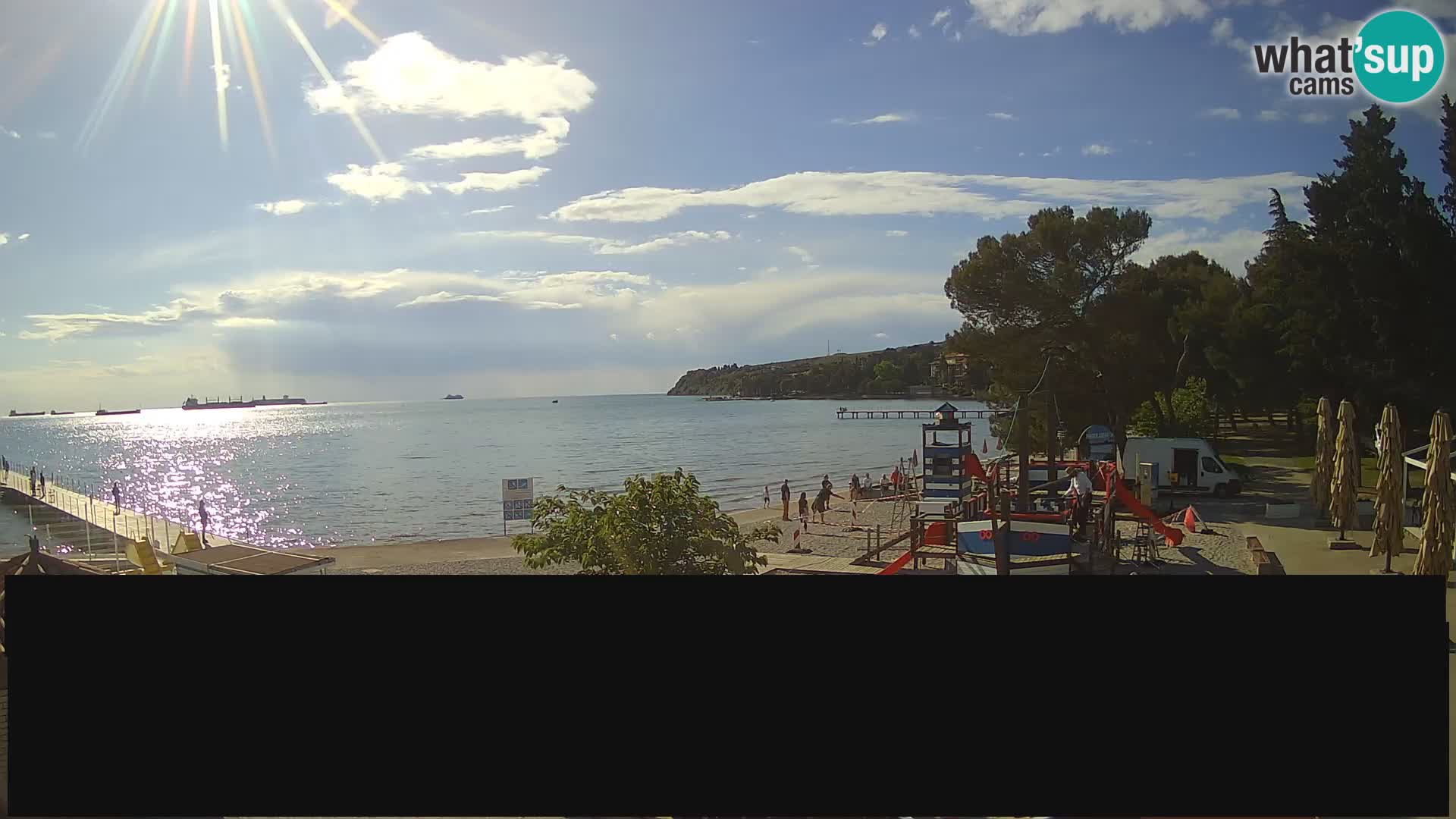 Live webcam Ankaran – Adria Ankaran Hotel & Resort – Slovenia