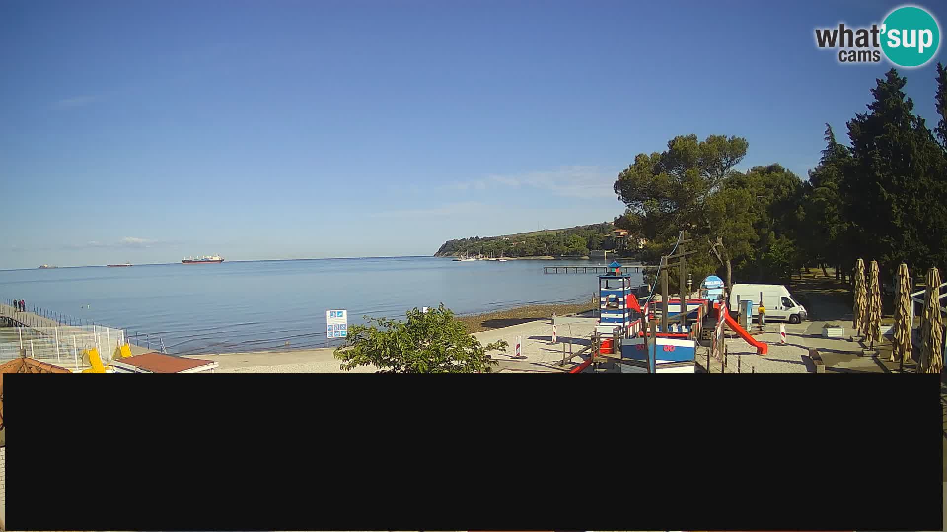 Webcam en direct Ankaran – Adria Ankaran Hotel & Resort – Slovénie