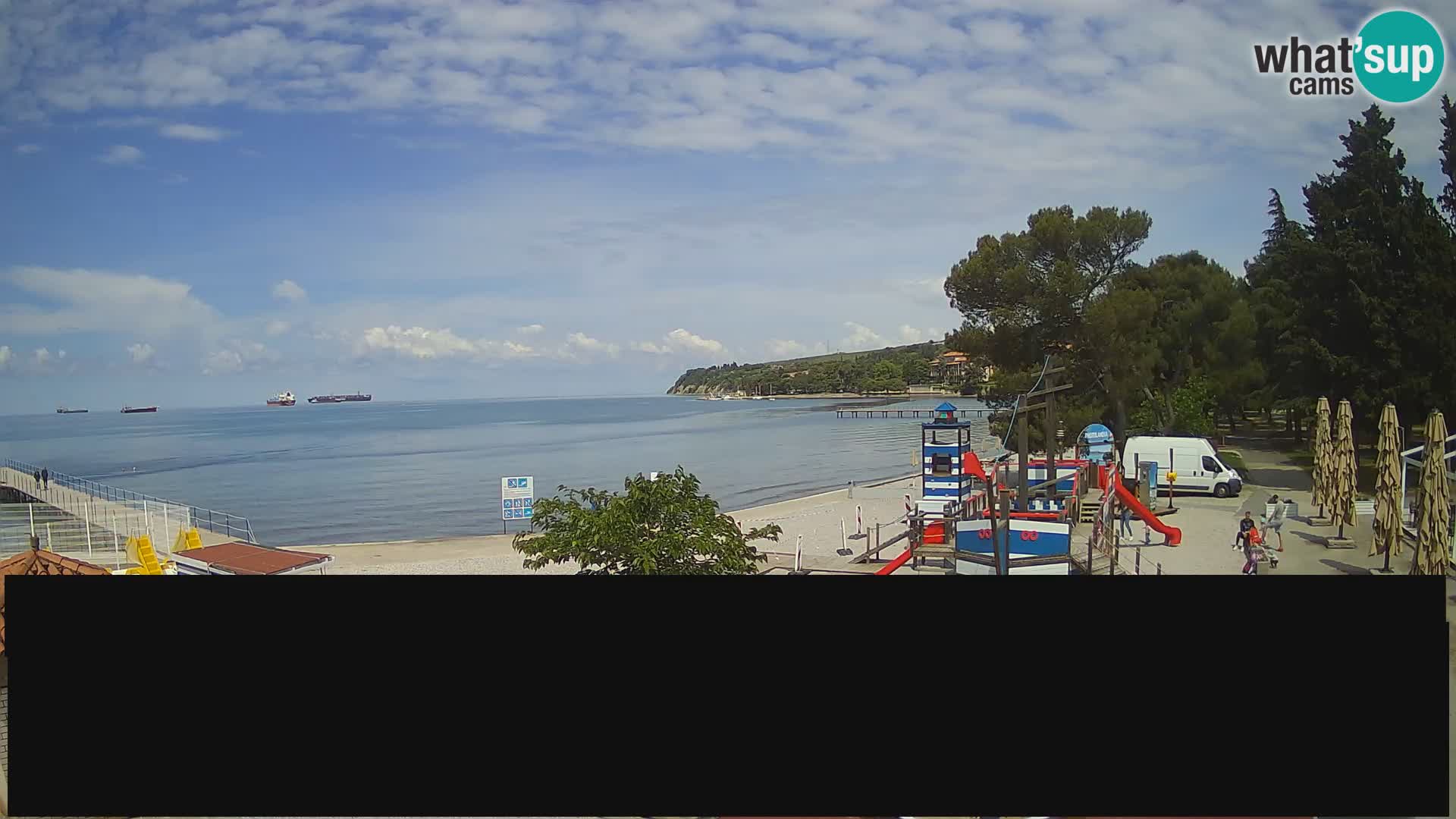 Live webcam Ankarano – Adria Ankaran Hotel & Resort – Slovenia