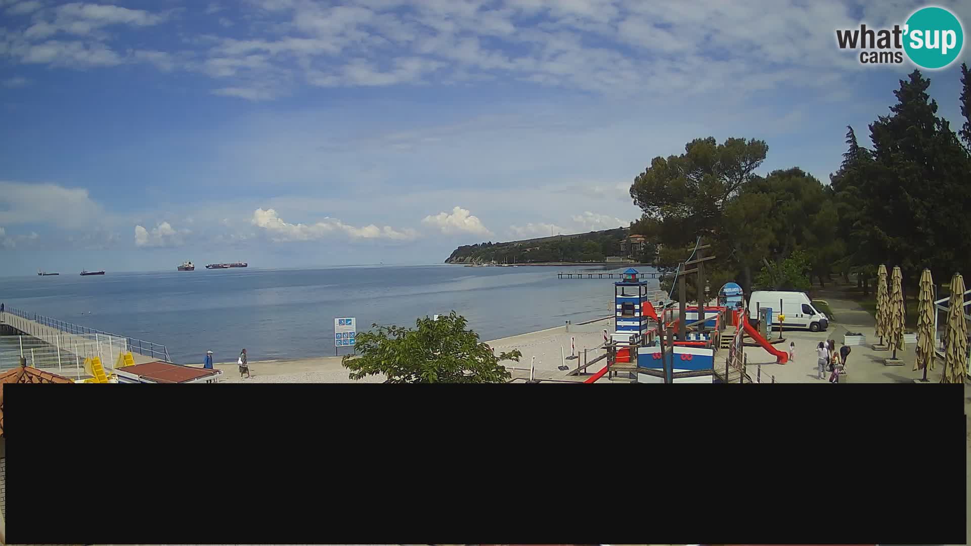 Live webcam Ankarano – Adria Ankaran Hotel & Resort – Slovenia