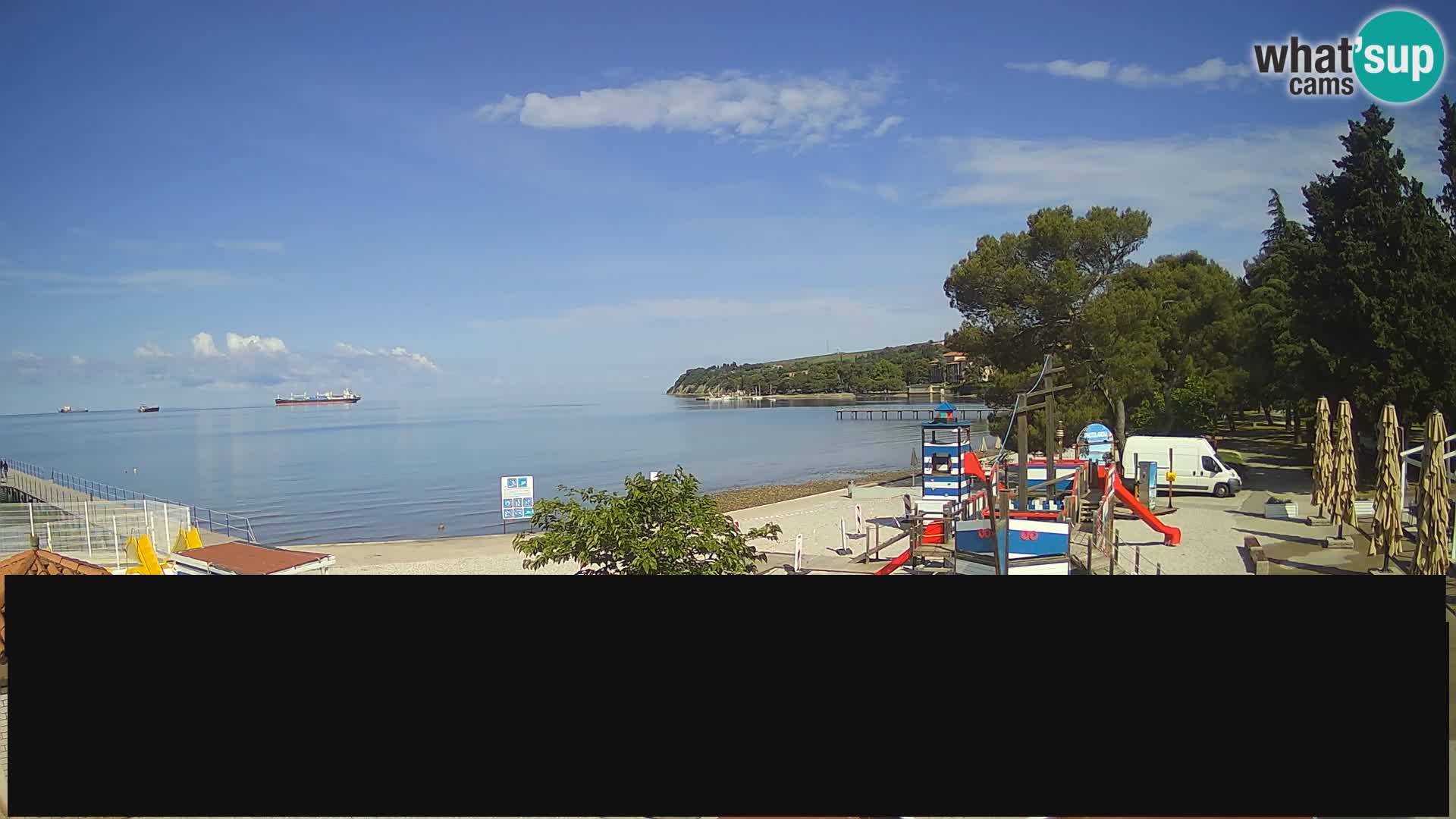 Cámara web en vivo Ankaran – Adria Ankaran Hotel & Resort – Eslovenia