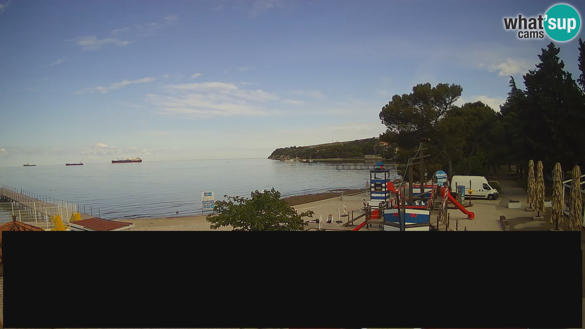 Live webcam Ankarano – Adria Ankaran Hotel & Resort – Slovenia