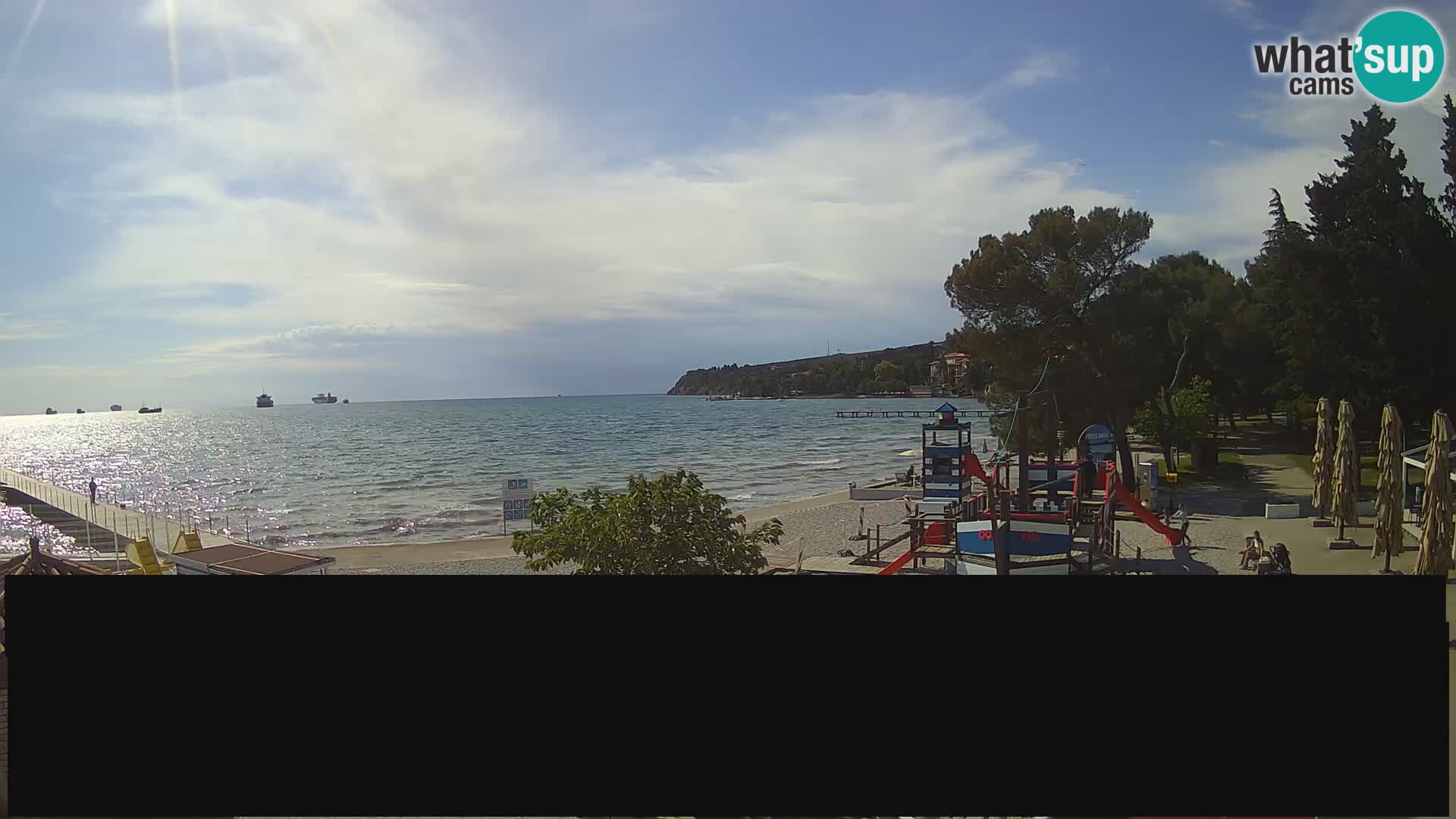 Live webcam Ankaran – Adria Ankaran Hotel & Resort – Slovenia