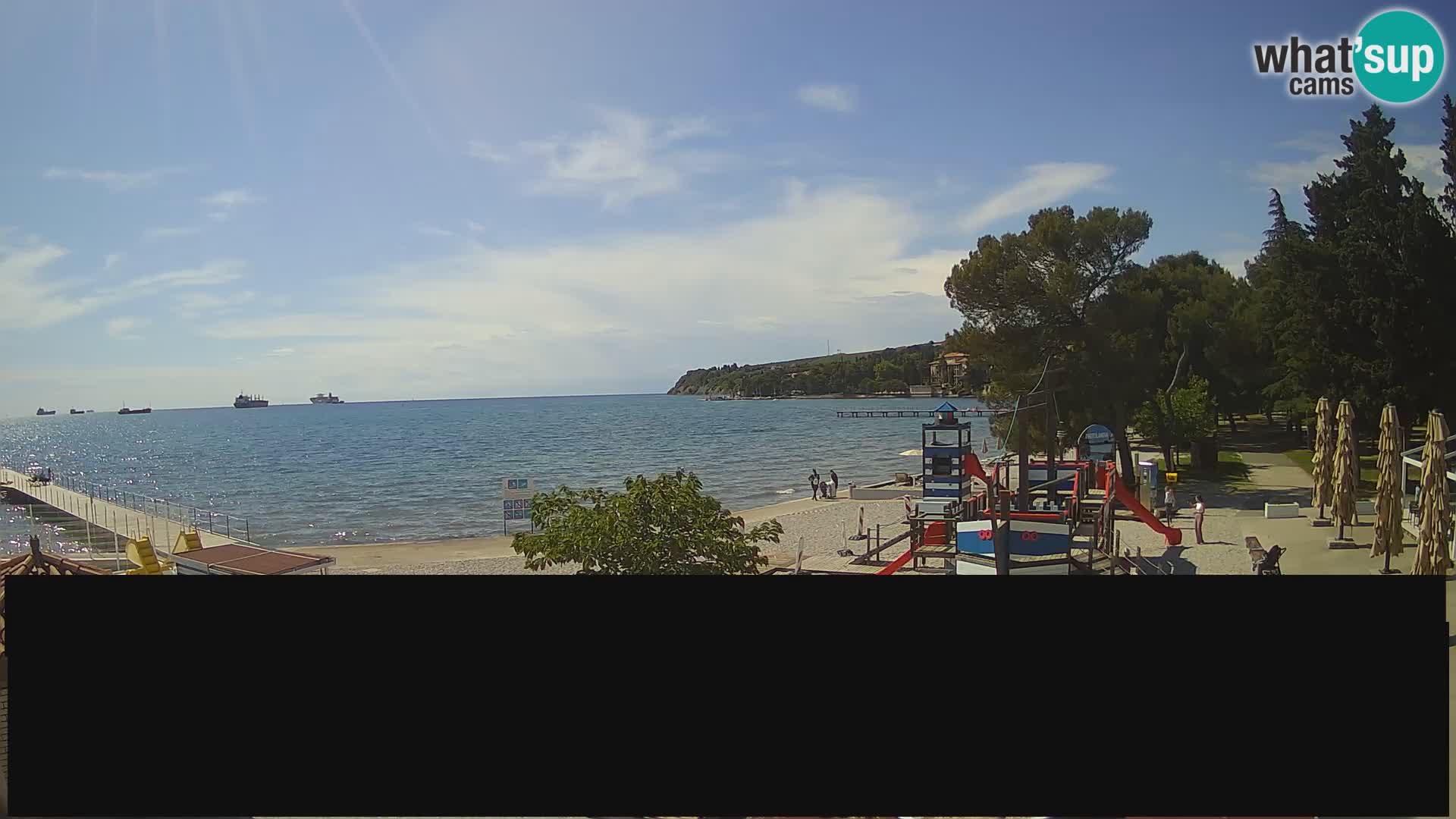 Live webcam Ankarano – Adria Ankaran Hotel & Resort – Slovenia