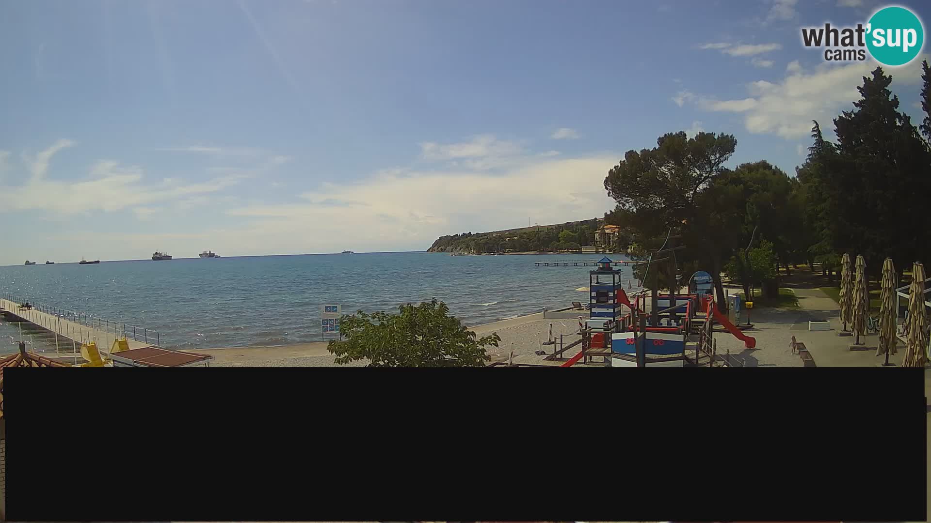 Webcam en direct Ankaran – Adria Ankaran Hotel & Resort – Slovénie