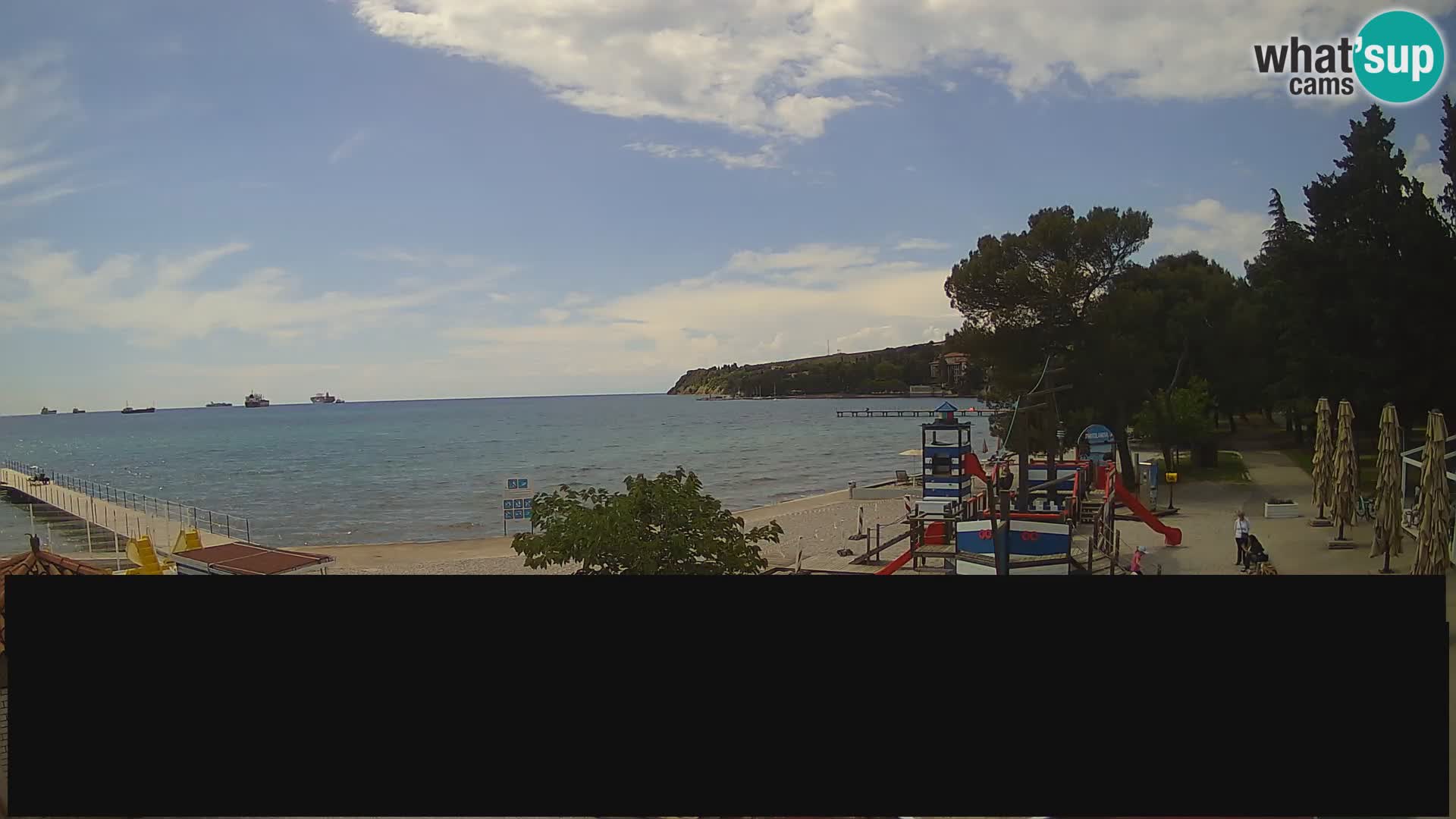 Webcam en direct Ankaran – Adria Ankaran Hotel & Resort – Slovénie