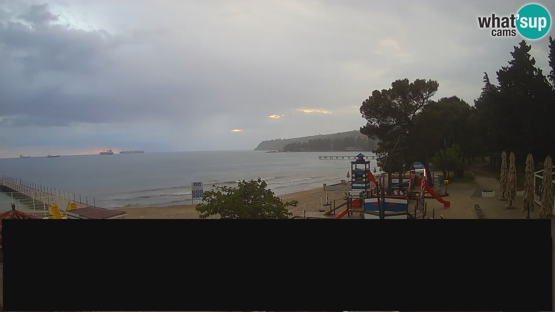 Cámara web en vivo Ankaran – Adria Ankaran Hotel & Resort – Eslovenia
