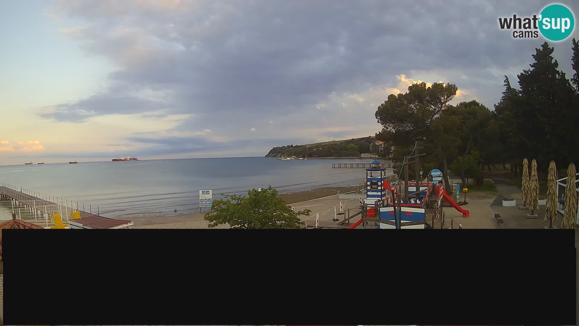 Cámara web en vivo Ankaran – Adria Ankaran Hotel & Resort – Eslovenia