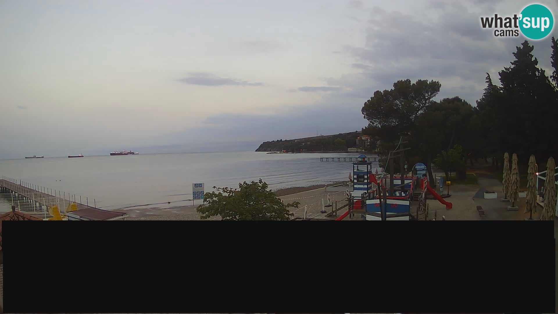 Live webcam Ankaran – Adria Ankaran Hotel & Resort – Slovenia