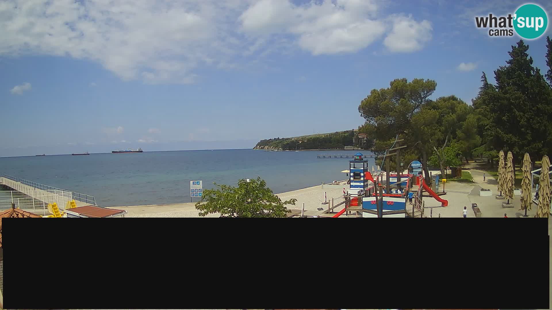 Live webcam Ankaran – Adria Ankaran Hotel & Resort – Slovenia