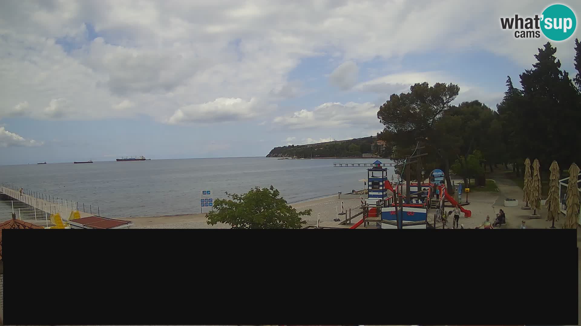 Webcam en direct Ankaran – Adria Ankaran Hotel & Resort – Slovénie