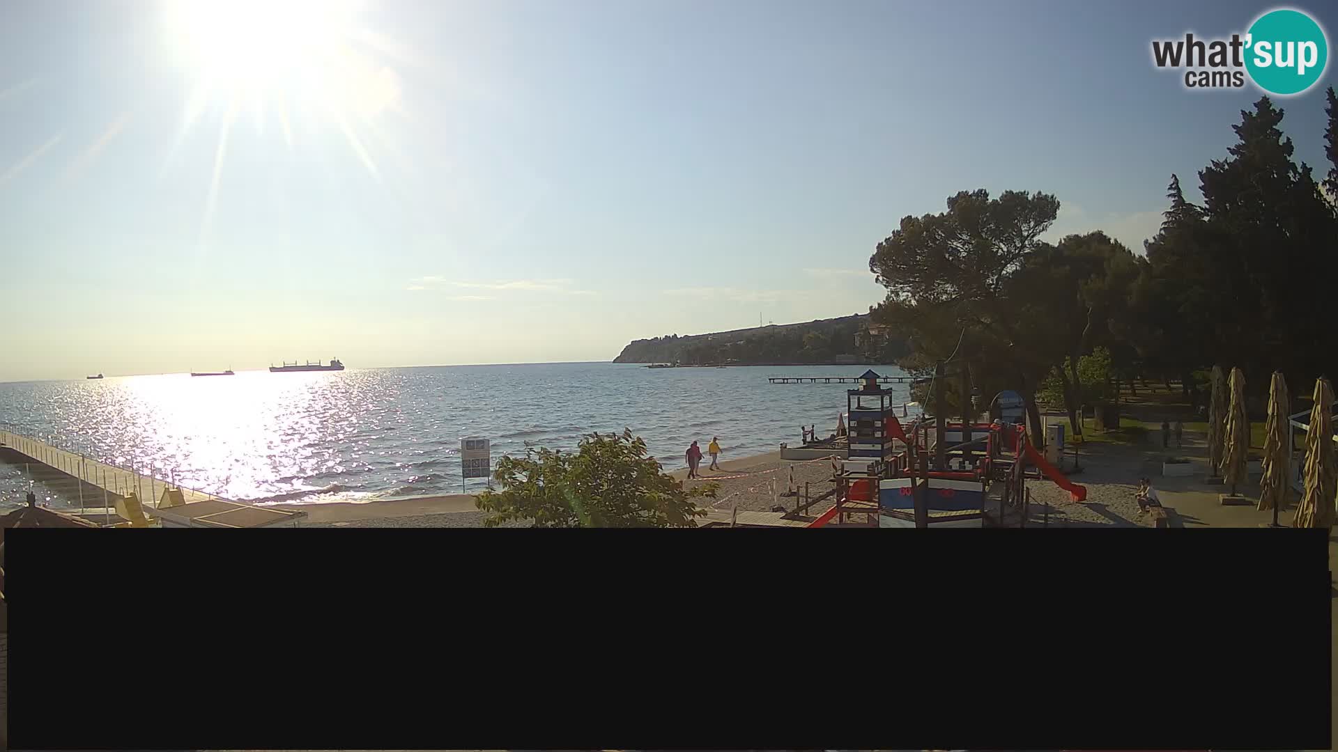 Cámara web en vivo Ankaran – Adria Ankaran Hotel & Resort – Eslovenia