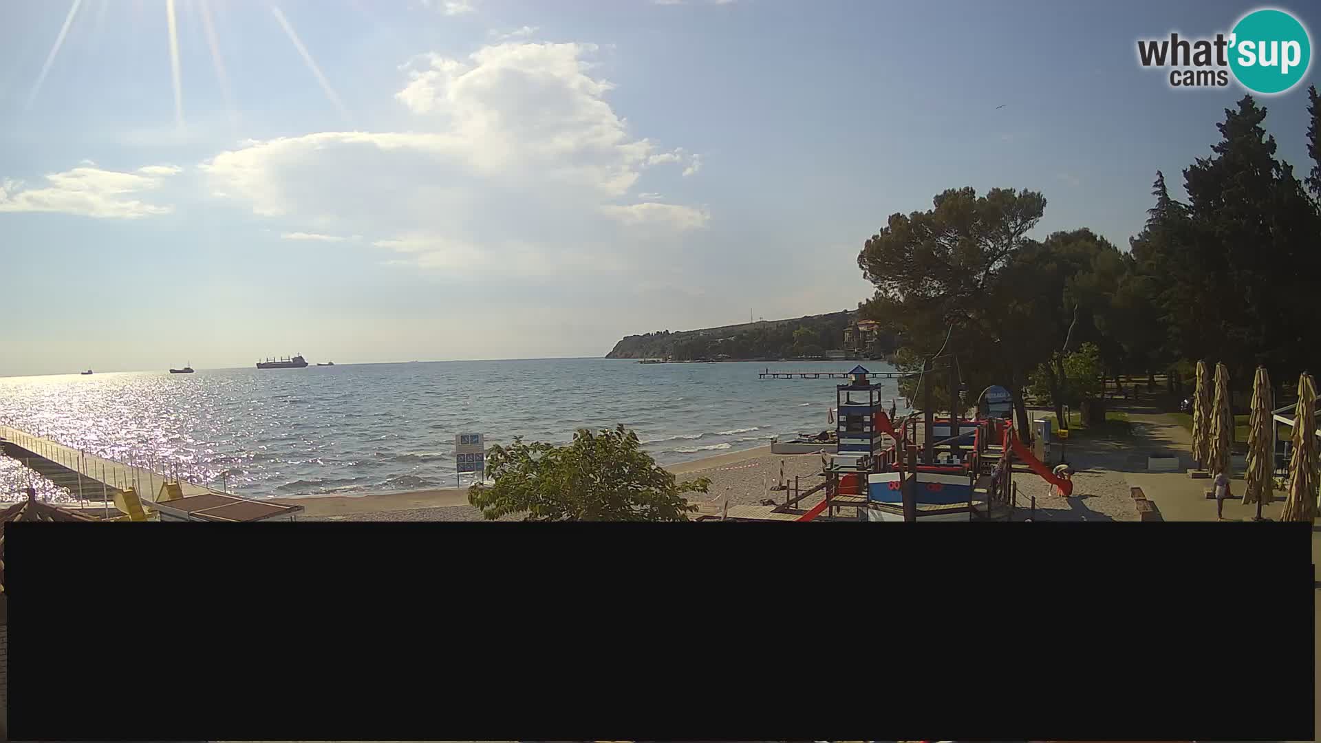 Live webcam Ankaran – Adria Ankaran Hotel & Resort – Slovenia