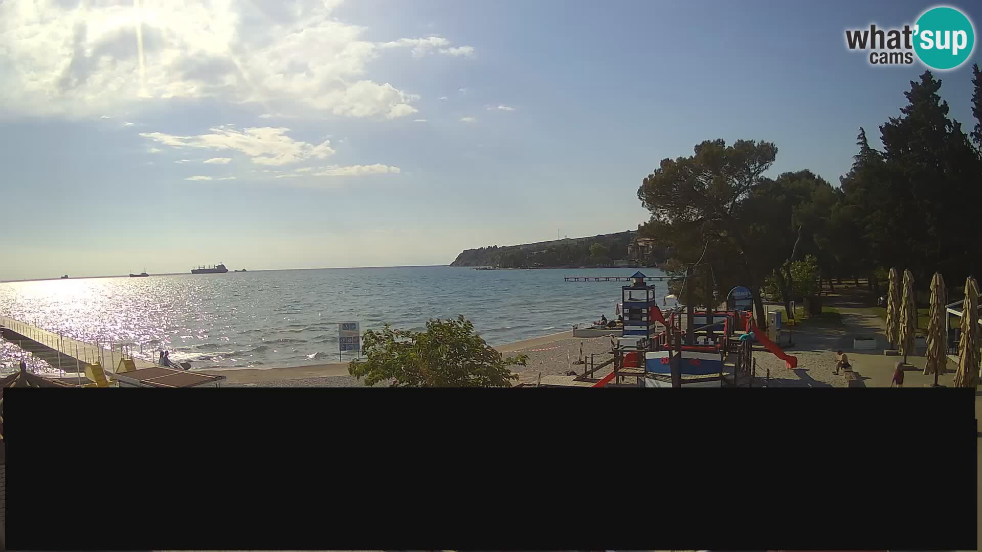 Cámara web en vivo Ankaran – Adria Ankaran Hotel & Resort – Eslovenia