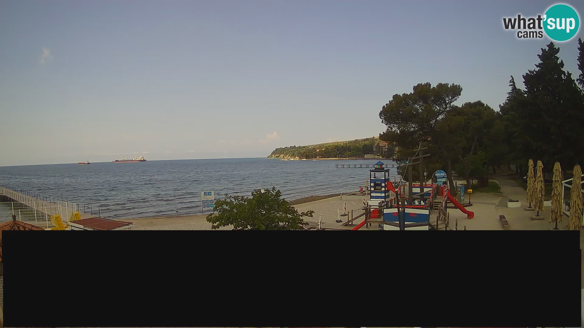 Live webcam Ankaran – Adria Ankaran Hotel & Resort – Slovenia
