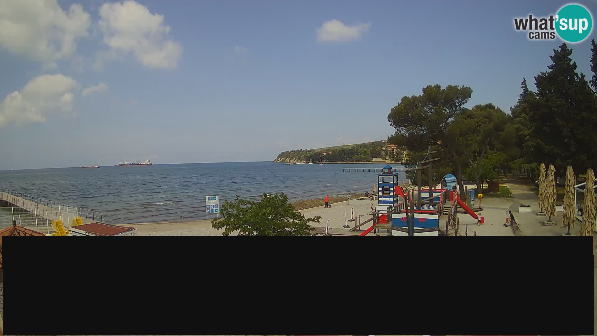 Webcam en direct Ankaran – Adria Ankaran Hotel & Resort – Slovénie