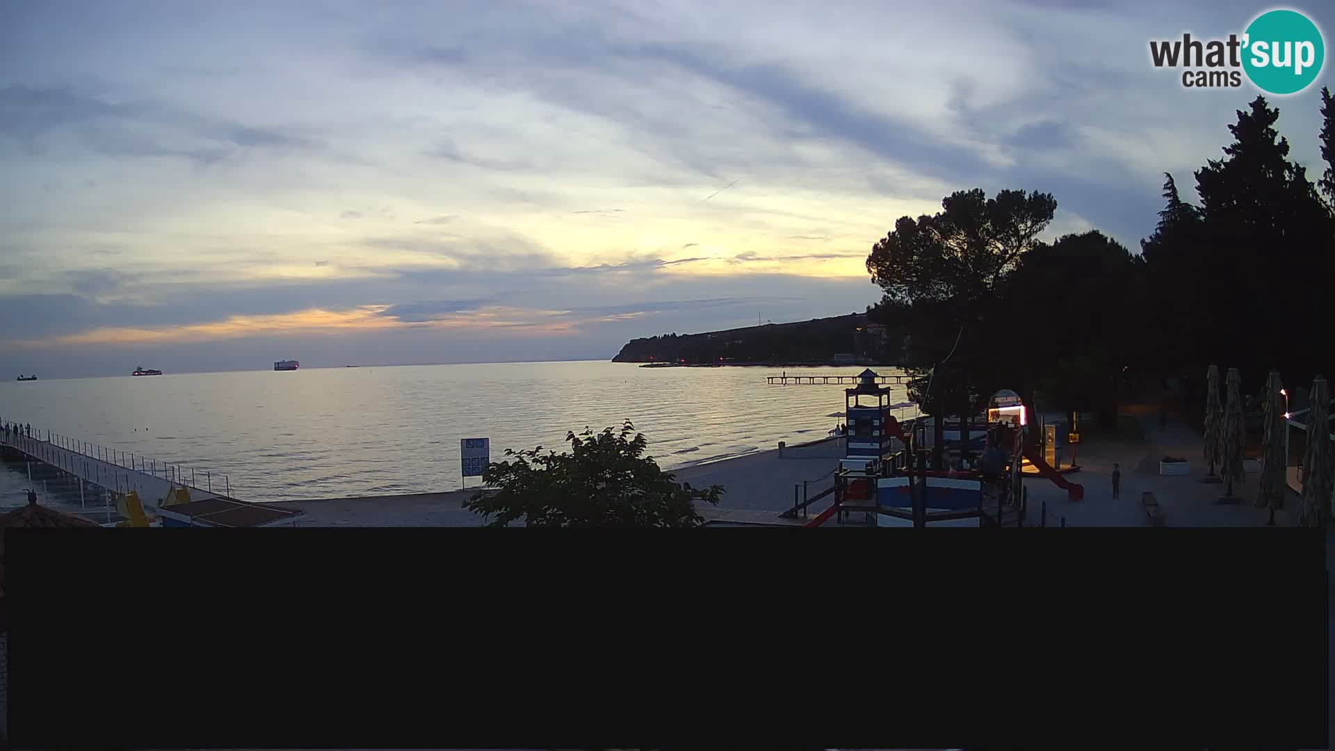 Live webcam Ankaran – Adria Ankaran Hotel & Resort – Slovenia
