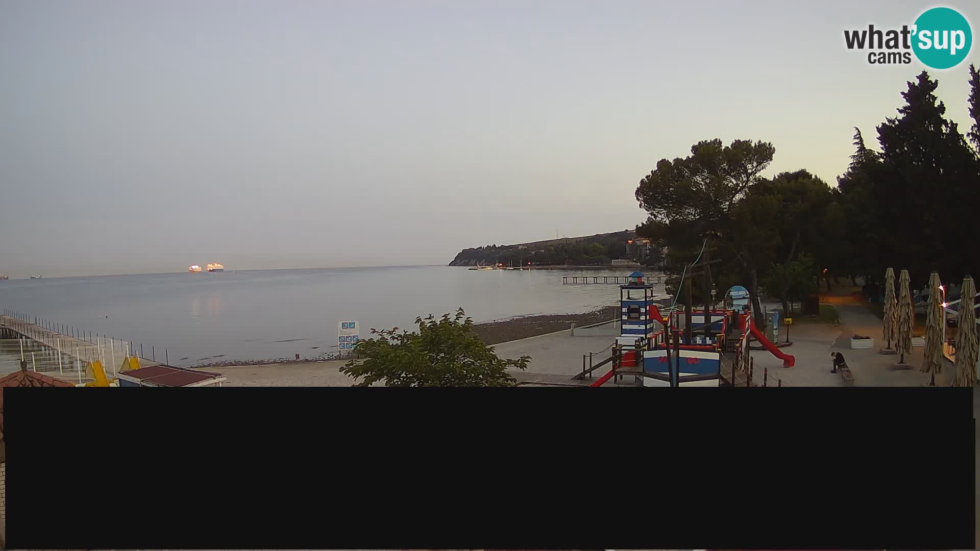 Live webcam Ankaran – Adria Ankaran Hotel & Resort – Slovenia
