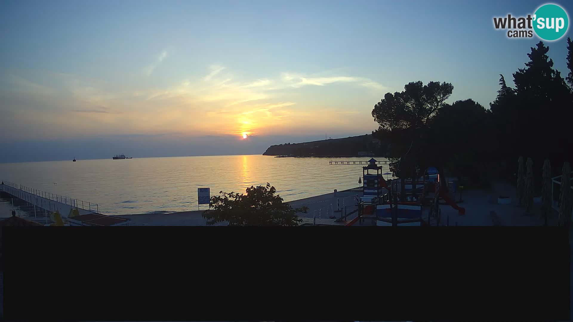 Cámara web en vivo Ankaran – Adria Ankaran Hotel & Resort – Eslovenia