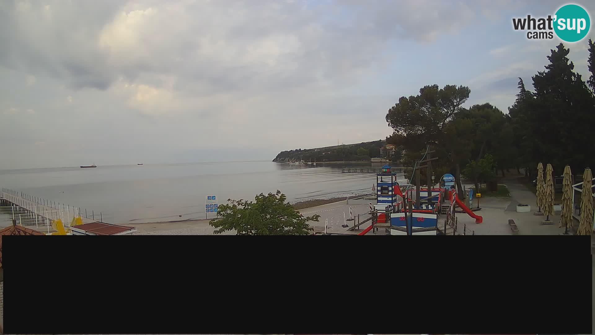 Live webcam Ankaran – Adria Ankaran Hotel & Resort – Slovenia