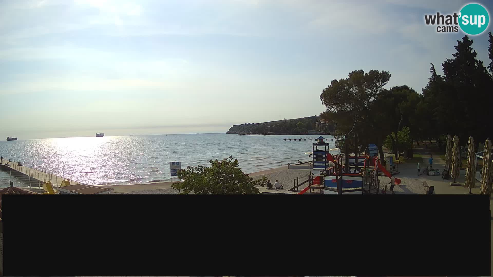 Live webcam Ankaran – Adria Ankaran Hotel & Resort – Slovenia