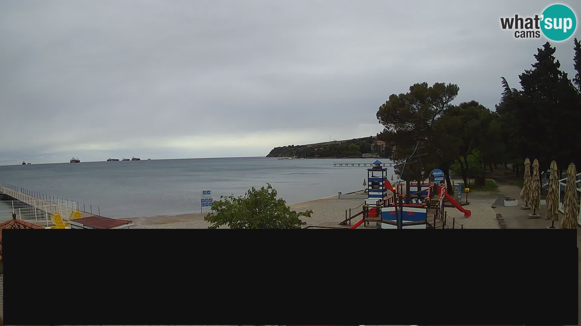 Live webcam Ankaran – Adria Ankaran Hotel & Resort – Slovenia