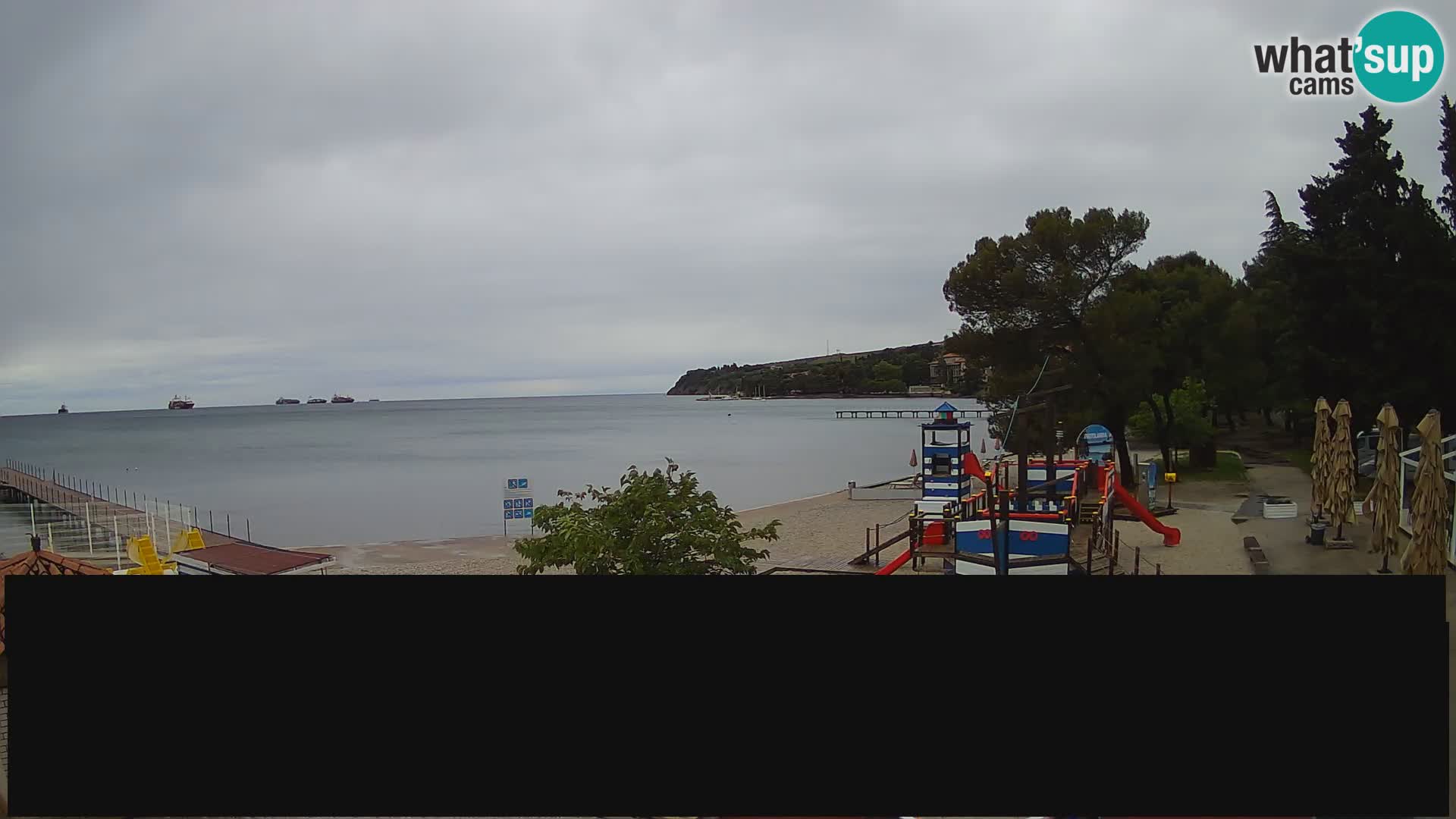 Cámara web en vivo Ankaran – Adria Ankaran Hotel & Resort – Eslovenia