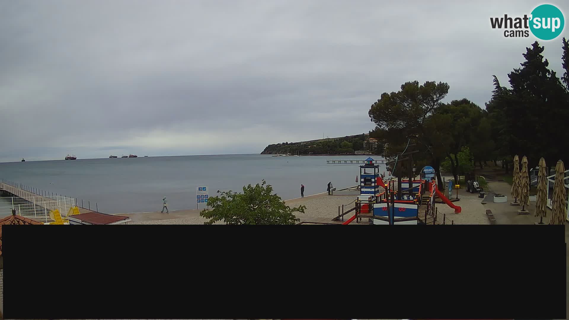 Live webcam Ankaran – Adria Ankaran Hotel & Resort – Slovenia