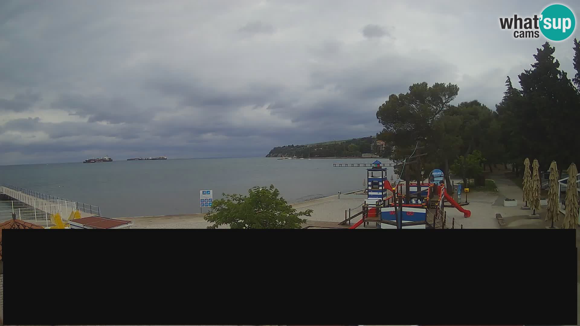 Cámara web en vivo Ankaran – Adria Ankaran Hotel & Resort – Eslovenia
