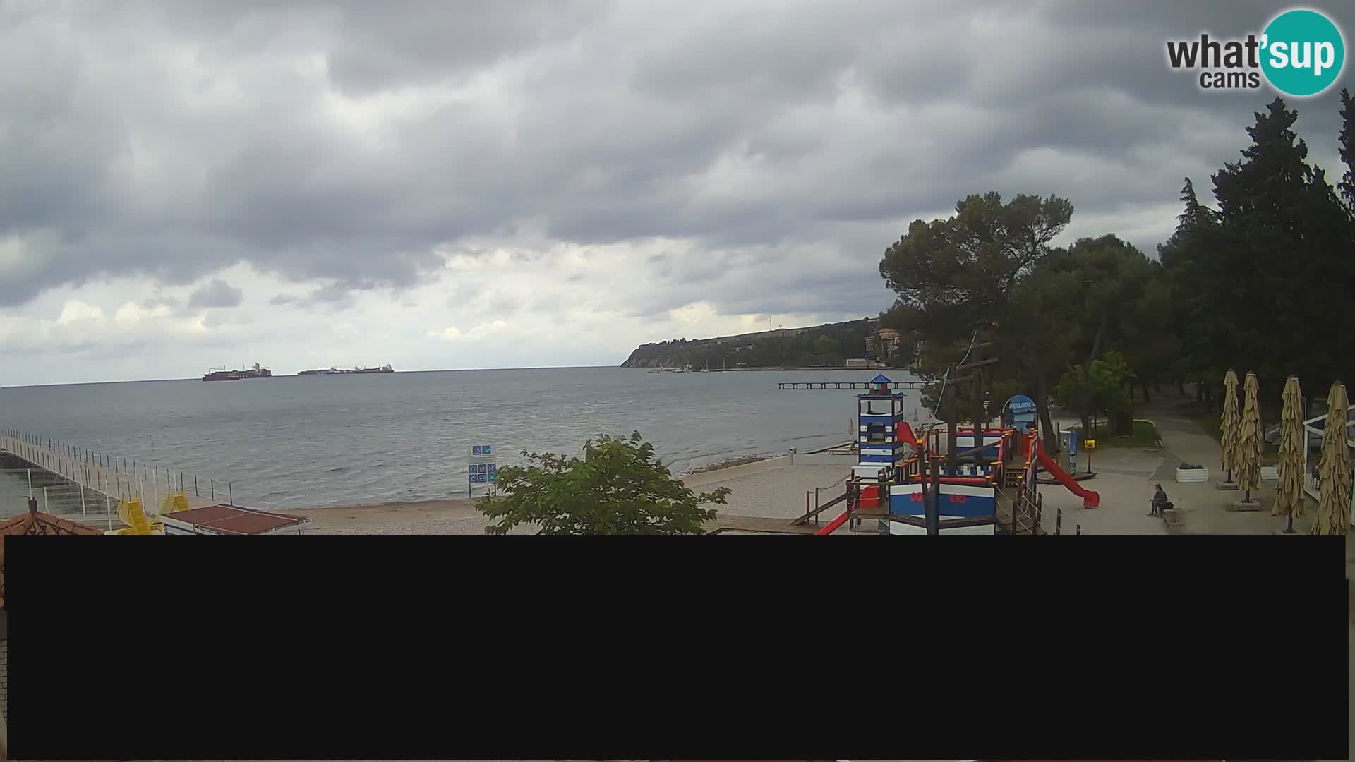 Cámara web en vivo Ankaran – Adria Ankaran Hotel & Resort – Eslovenia