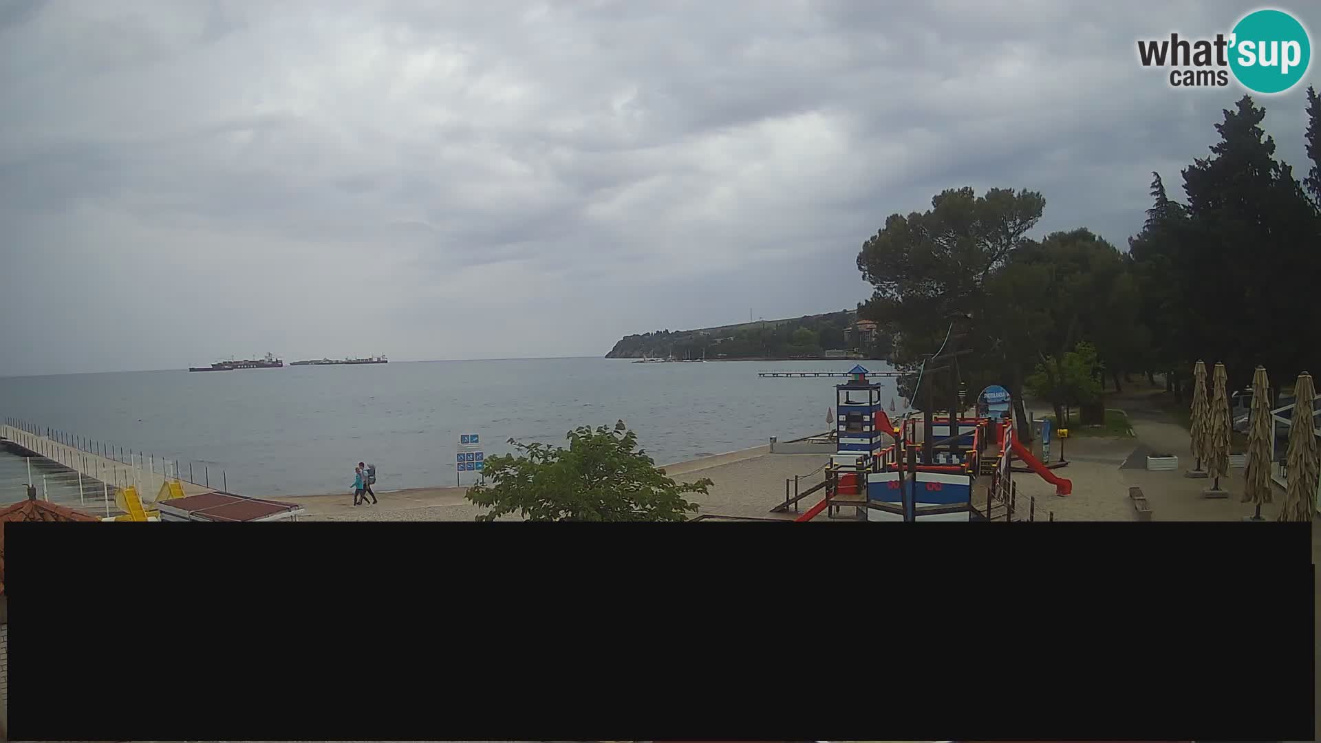 Cámara web en vivo Ankaran – Adria Ankaran Hotel & Resort – Eslovenia