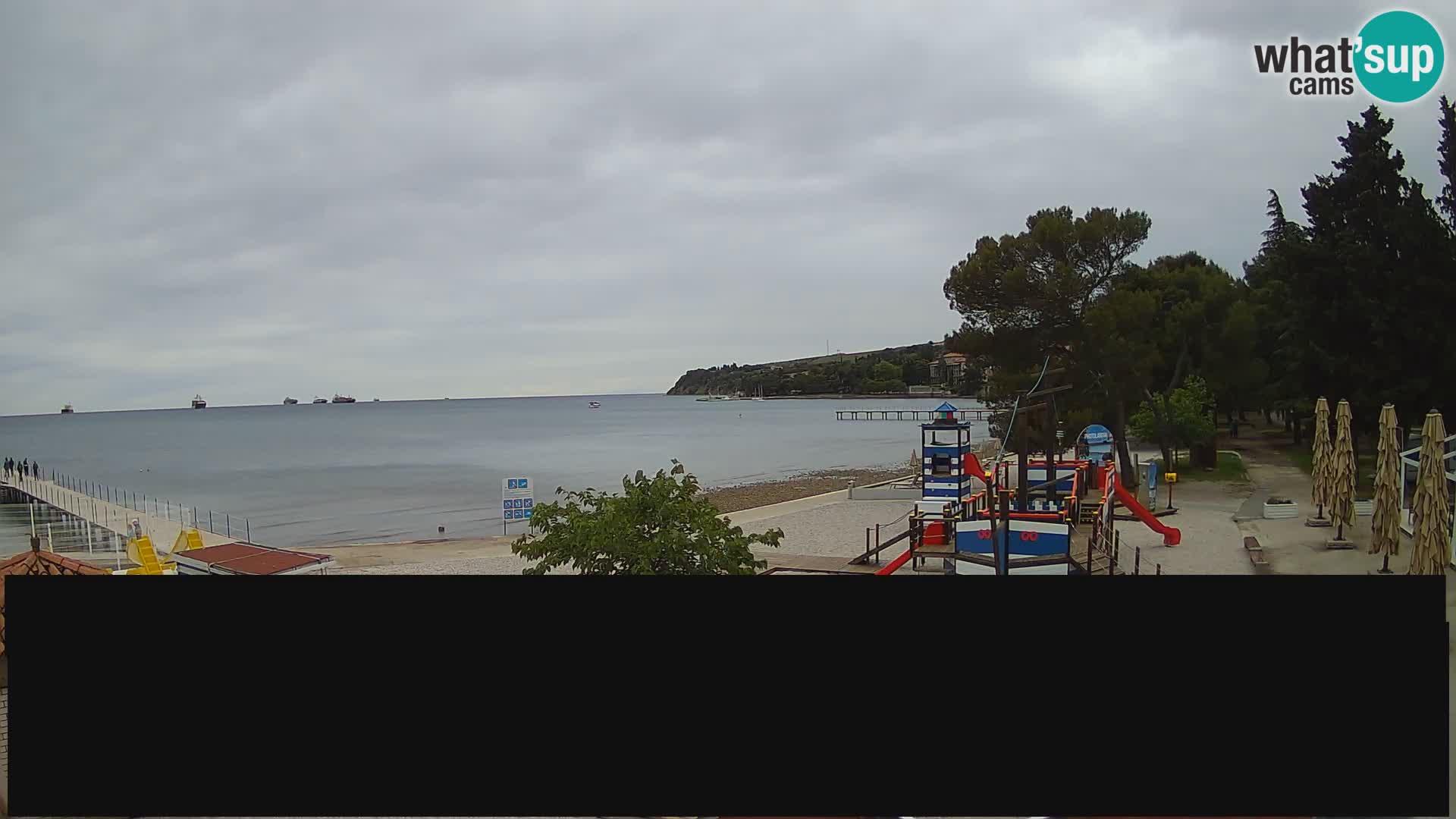 Live webcam Ankaran – Adria Ankaran Hotel & Resort – Slovenia