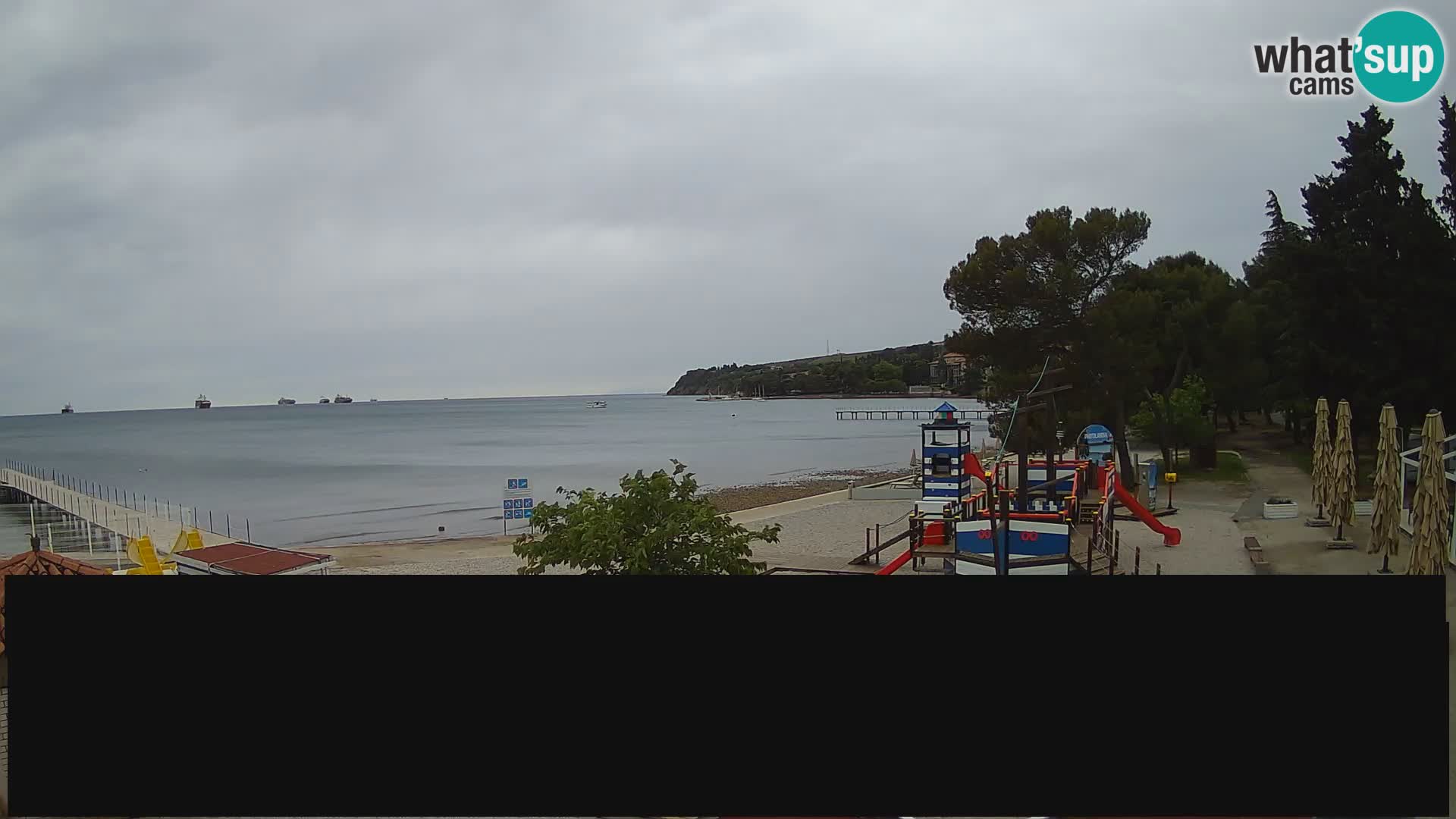 Cámara web en vivo Ankaran – Adria Ankaran Hotel & Resort – Eslovenia