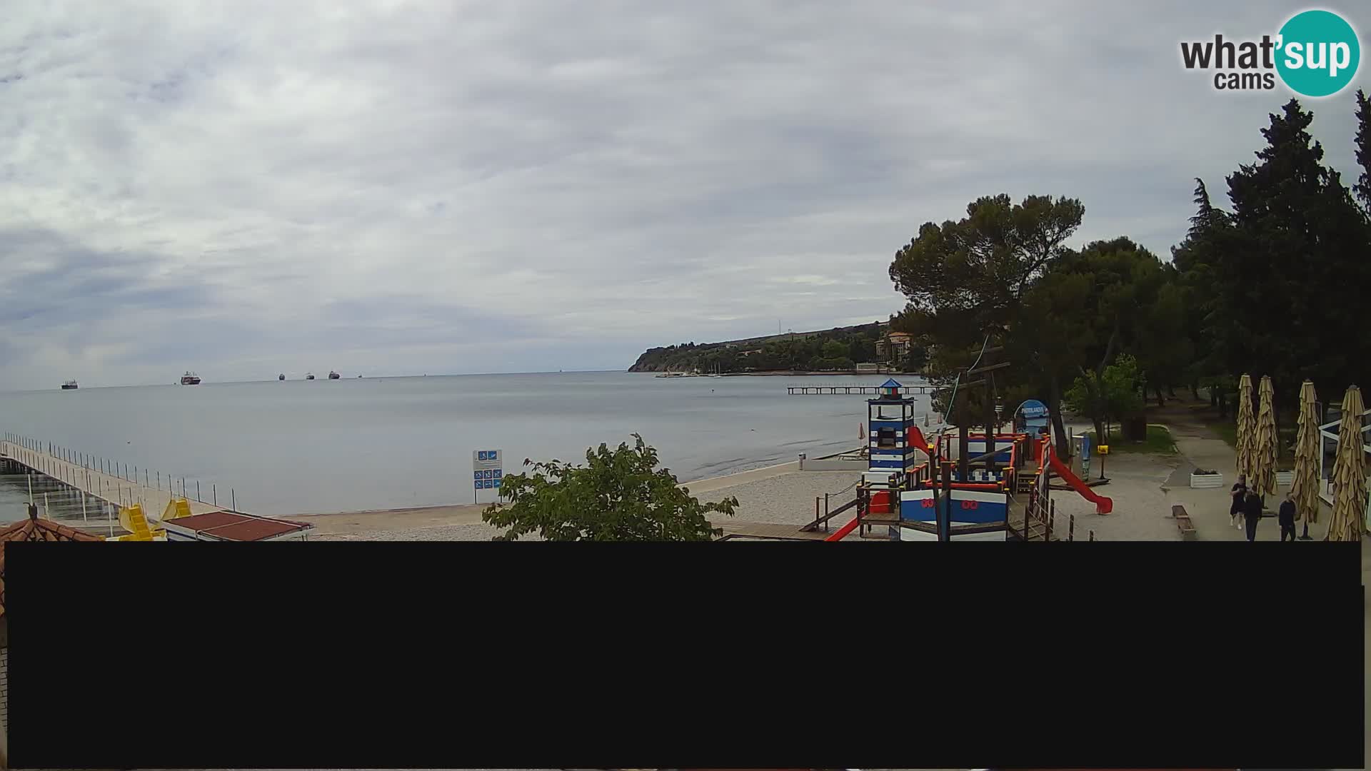 Cámara web en vivo Ankaran – Adria Ankaran Hotel & Resort – Eslovenia