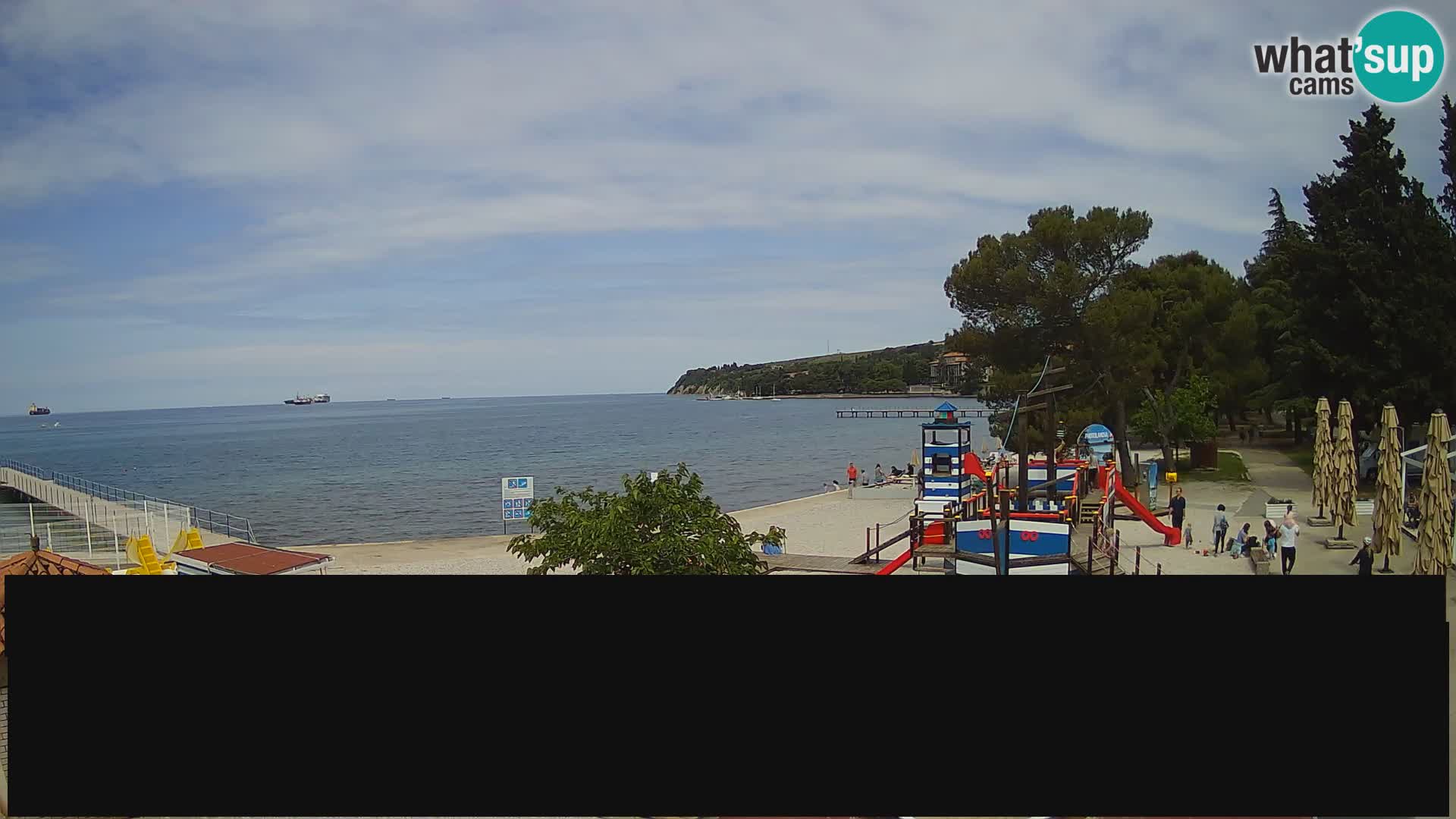 Live webcam Ankarano – Adria Ankaran Hotel & Resort – Slovenia