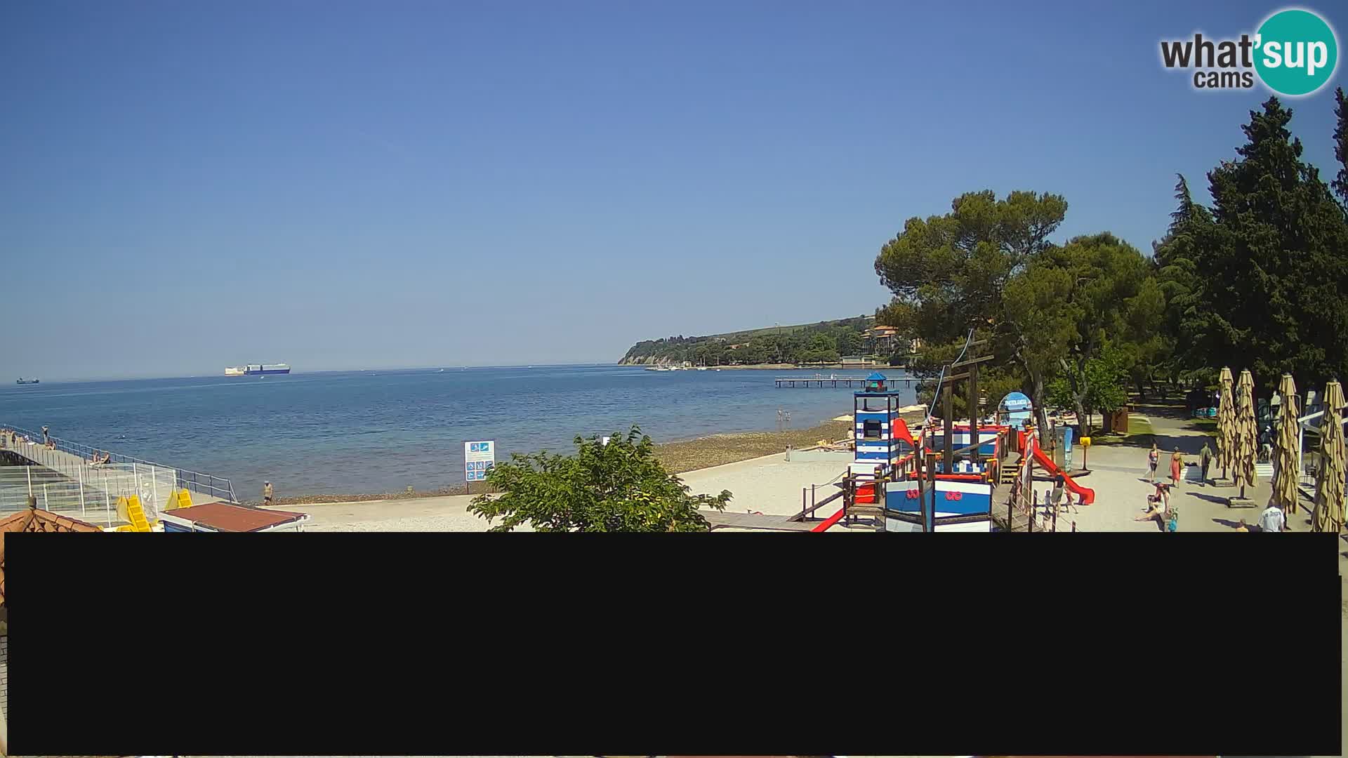 Live webcam Ankaran – Adria Ankaran Hotel & Resort – Slovenia