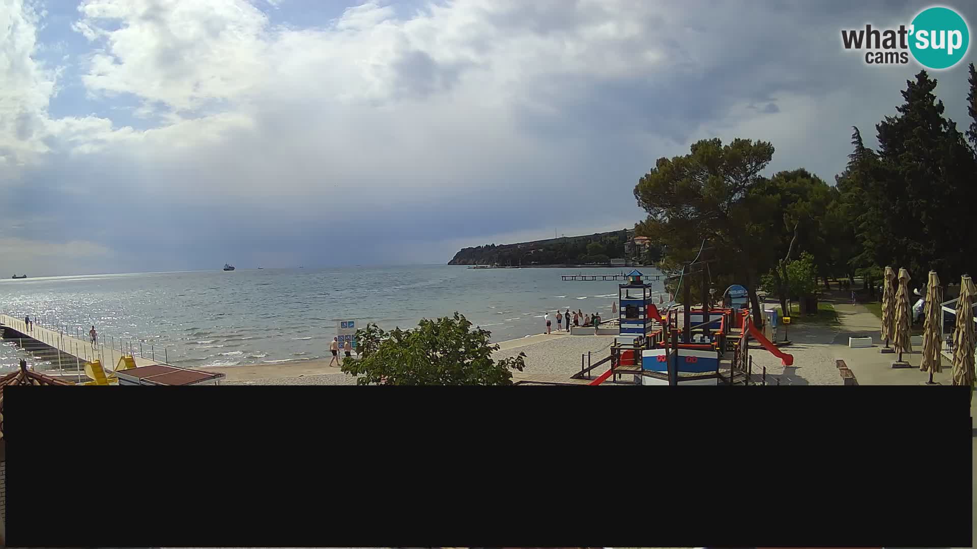 Webcam en direct Ankaran – Adria Ankaran Hotel & Resort – Slovénie