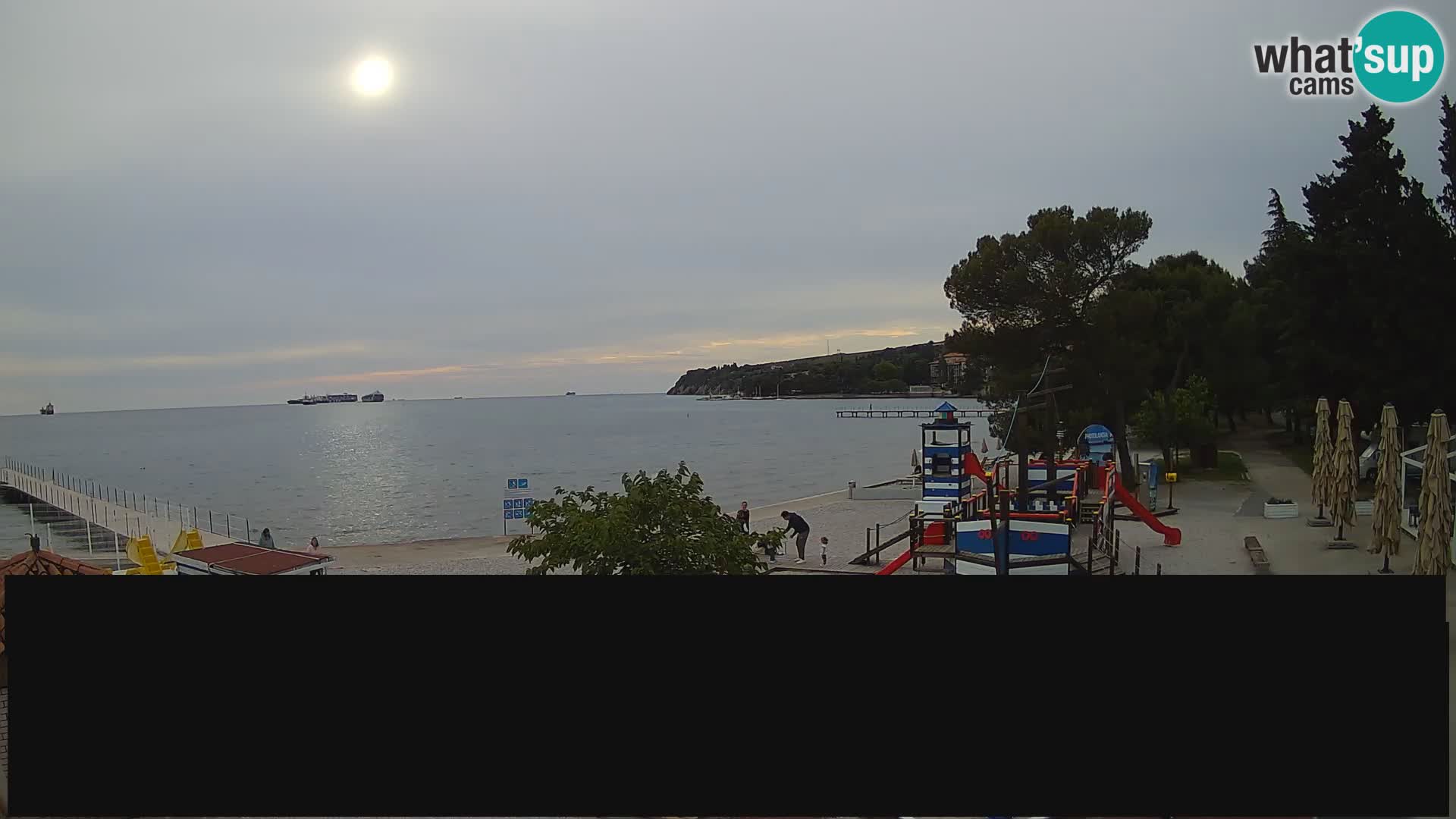 Live webcam Ankarano – Adria Ankaran Hotel & Resort – Slovenia