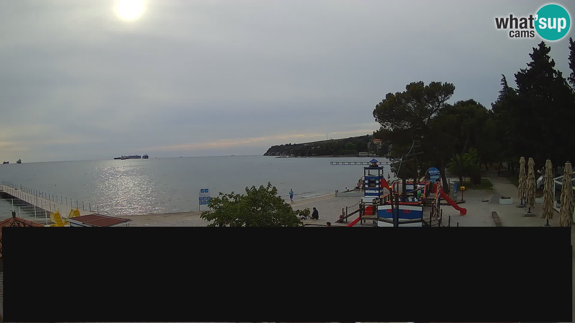 Cámara web en vivo Ankaran – Adria Ankaran Hotel & Resort – Eslovenia