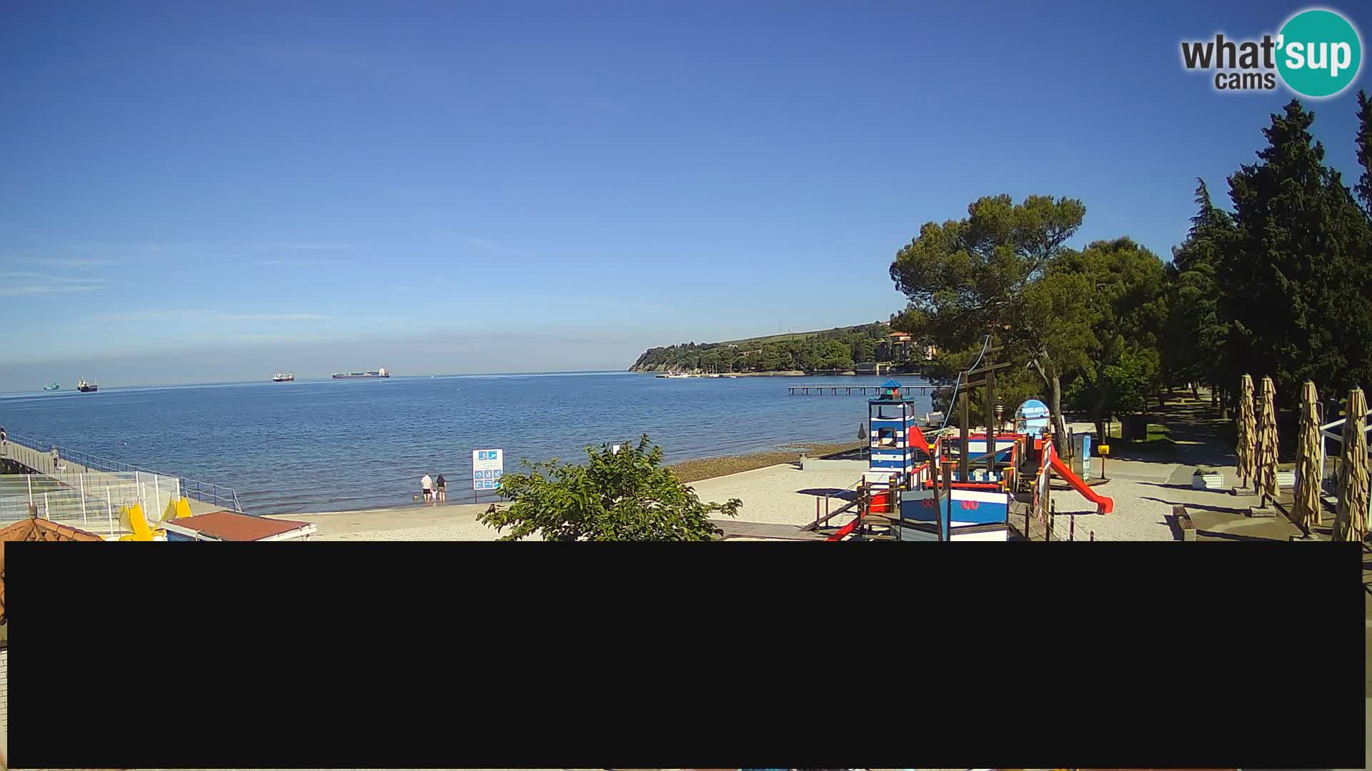 Live webcam Ankarano – Adria Ankaran Hotel & Resort – Slovenia