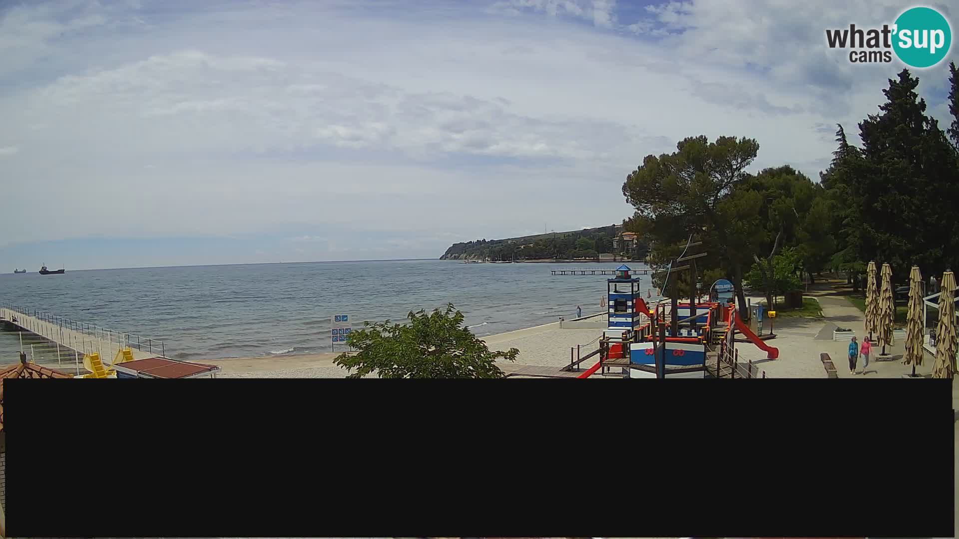 Webcam en direct Ankaran – Adria Ankaran Hotel & Resort – Slovénie