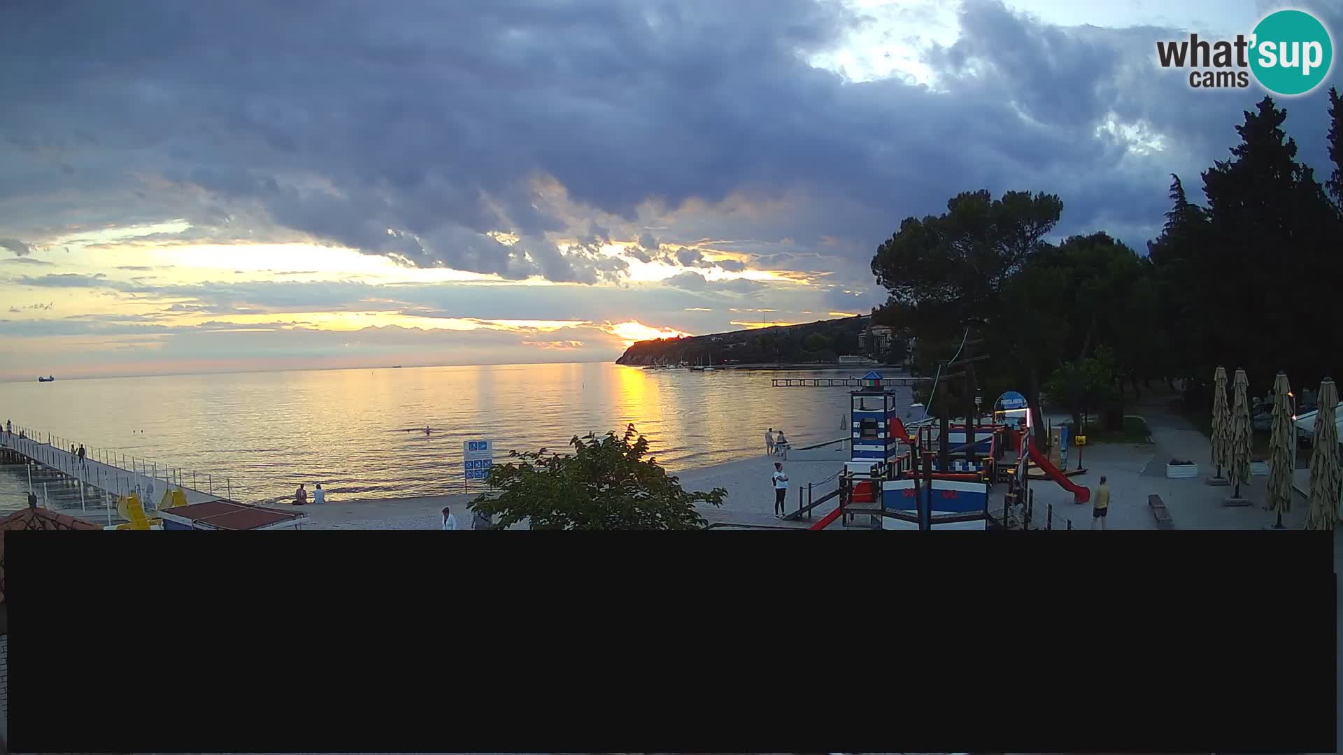 Cámara web en vivo Ankaran – Adria Ankaran Hotel & Resort – Eslovenia